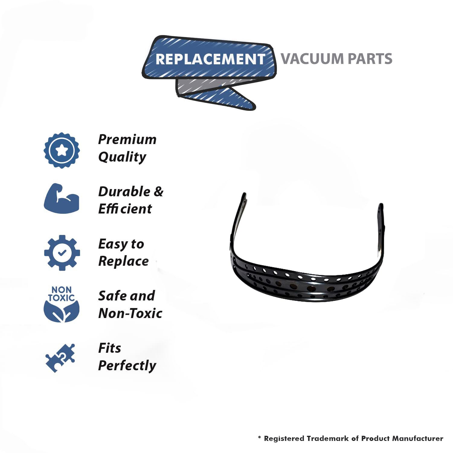 Topvacuumparts Replacement Part for Eureka SC412A Backpack Vacuum Cleaner Shoulder Strap-RH # Compare to Part B3525600