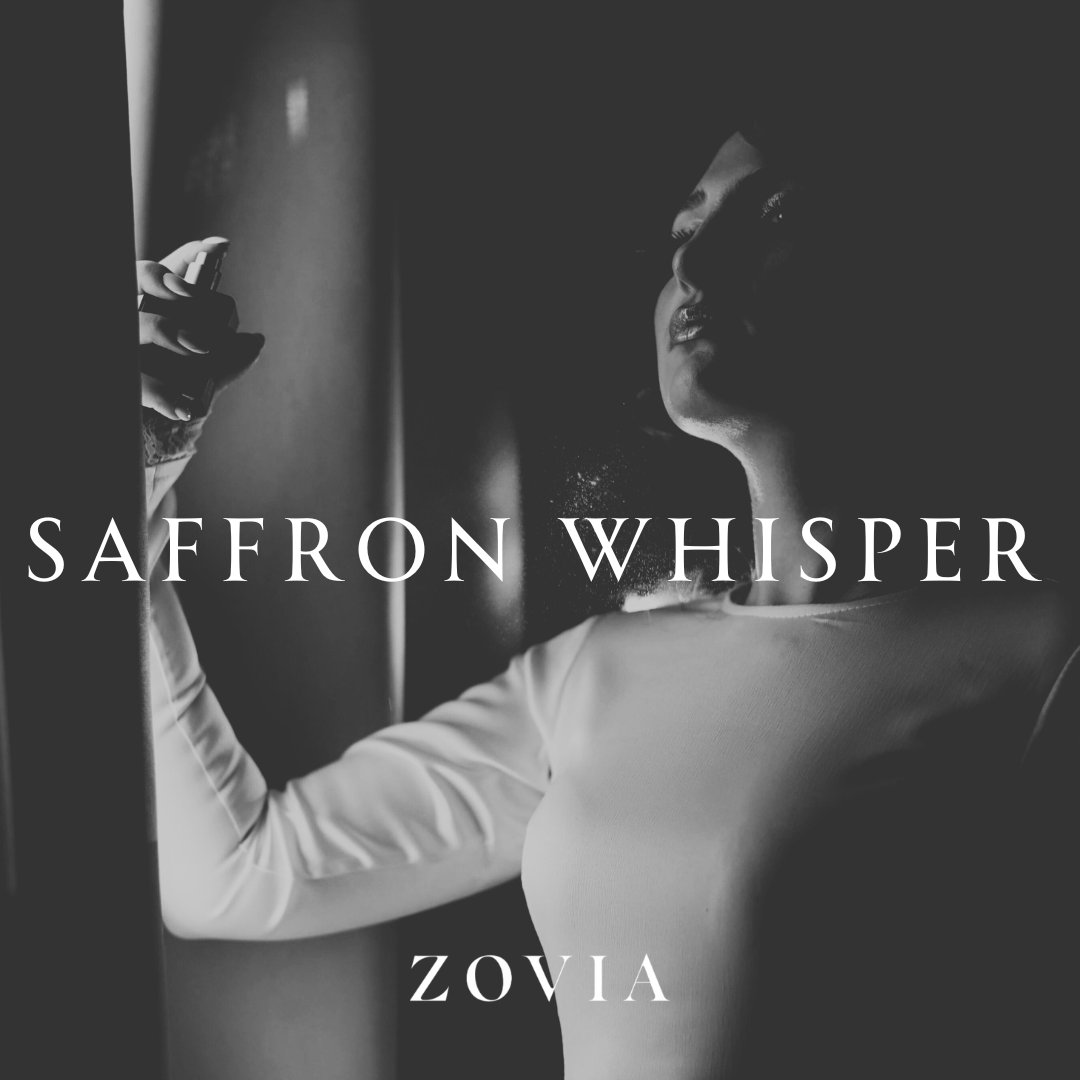 Saffron Whisper – Luxury Women's Perfume | Warm Amber Floral Scent by Zovia | 30ml