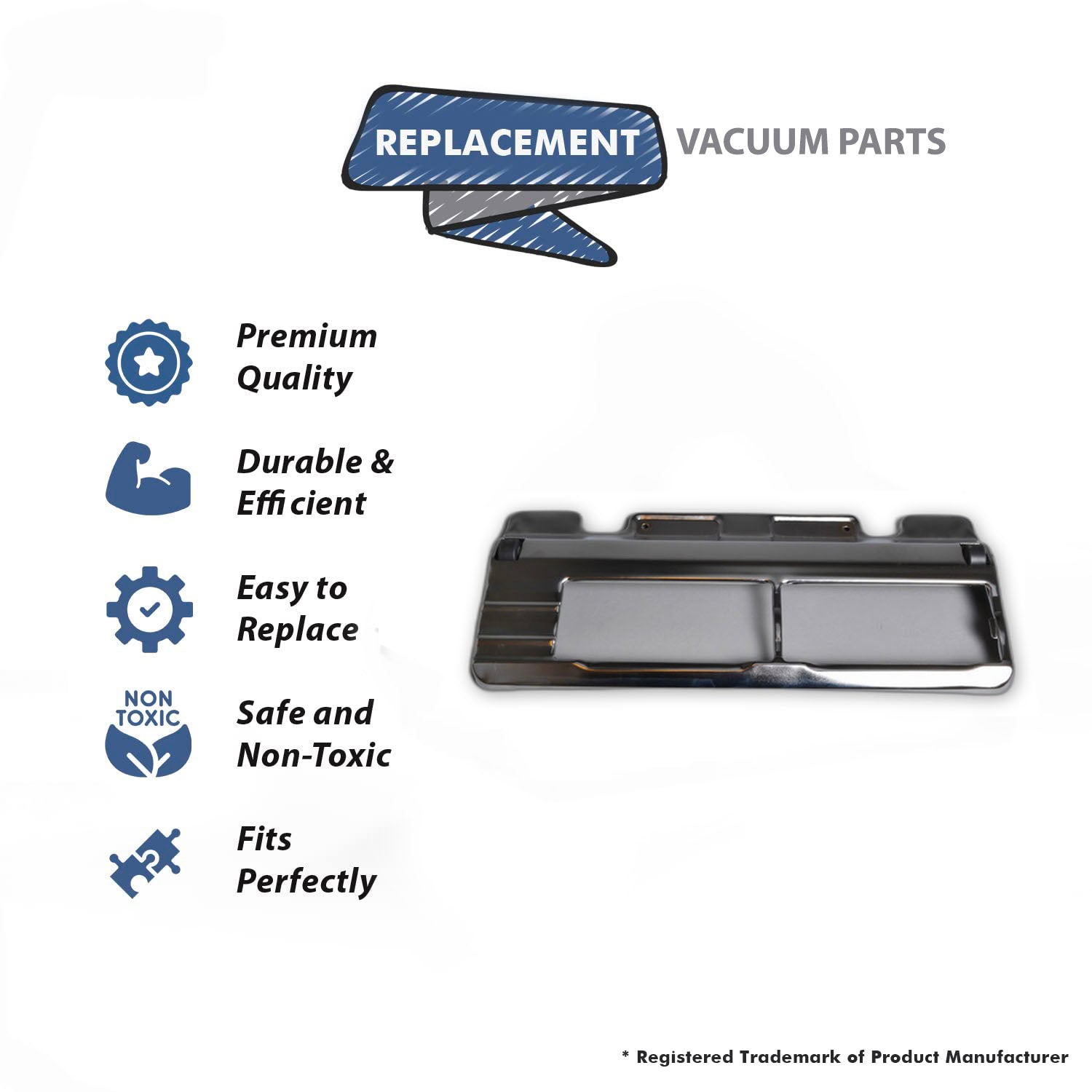 Topvacuumparts Replacement Part For Fuller Brush Fbhd2T Vacuum Cleaner Commercial Bottom Plate # compare to part C0151500
