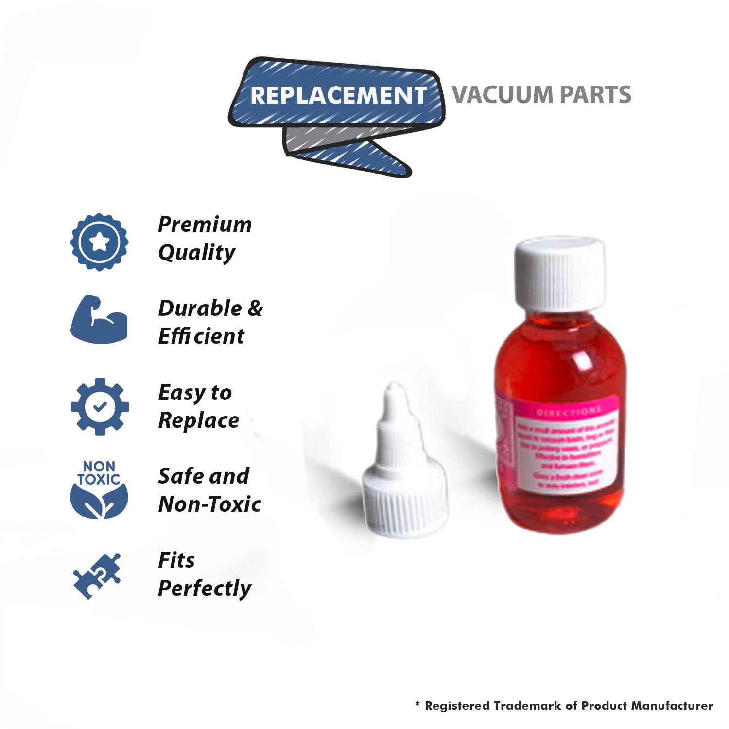 Topvacuumparts Cinnamon and Spice Oil Base Scent Replacement For Vacuum Cleaners 1.6 oz