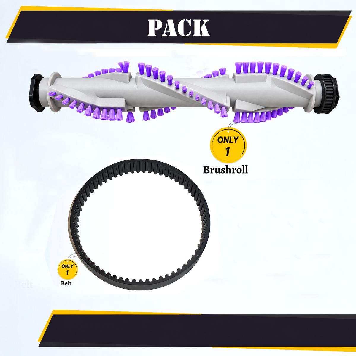Topvacuumparts Vacuum Cleaner Brush Roll Belt for Shark Navigator Lift-Away NV352 NV356E S2 NV360 NV350 NV351 NV356 NV357 NV358 NV361 NV42 NV22 UV440