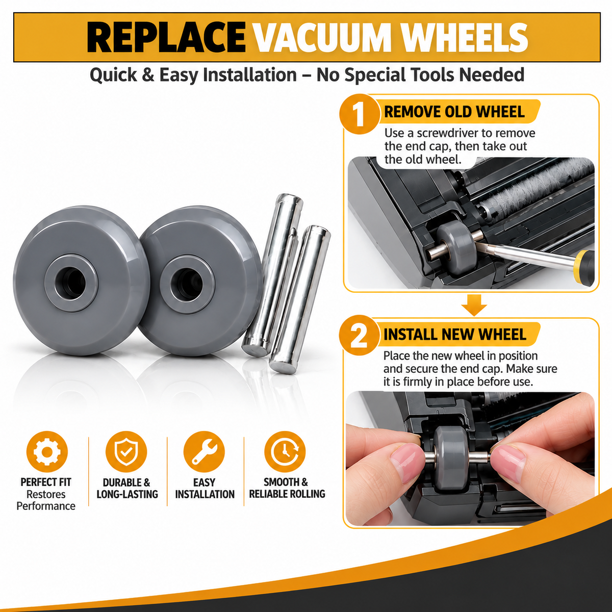 Topvacuumparts Filter Kit for Shark Navigator Lift Vacuum NV350 NV352 NV356E,Parts 1 HEPA Filter+1 Foam & 1 Felt Filter+1 Brush Roller+1 Belt & 2Wheel