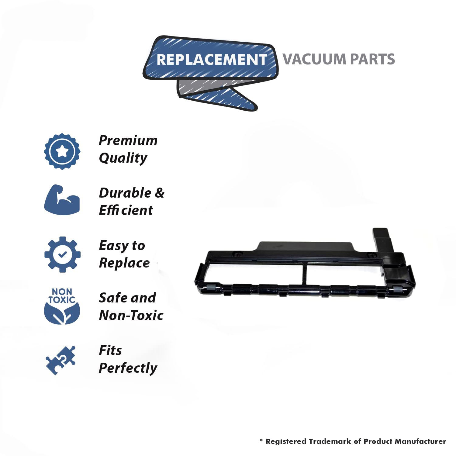 Topvacuumparts Replacement Part For Maytag M500, T500 Vacuum Cleaner Black Bottom Plate # compare to part D220-0414