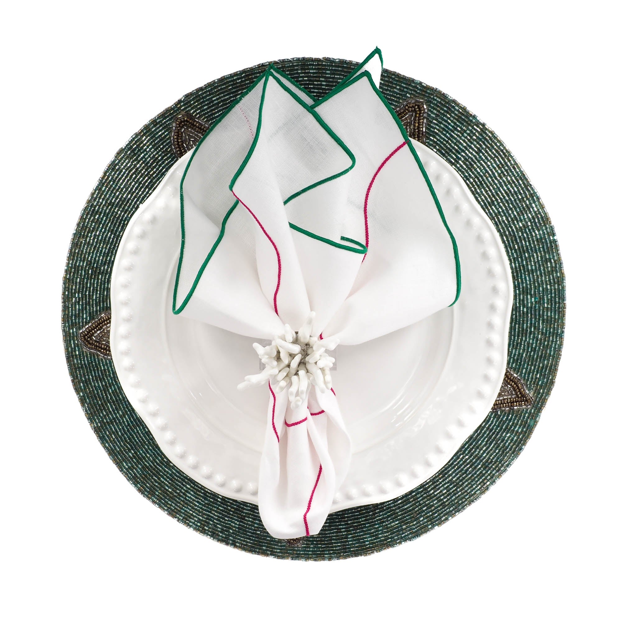 Boston Linen Napkins, Set of 4