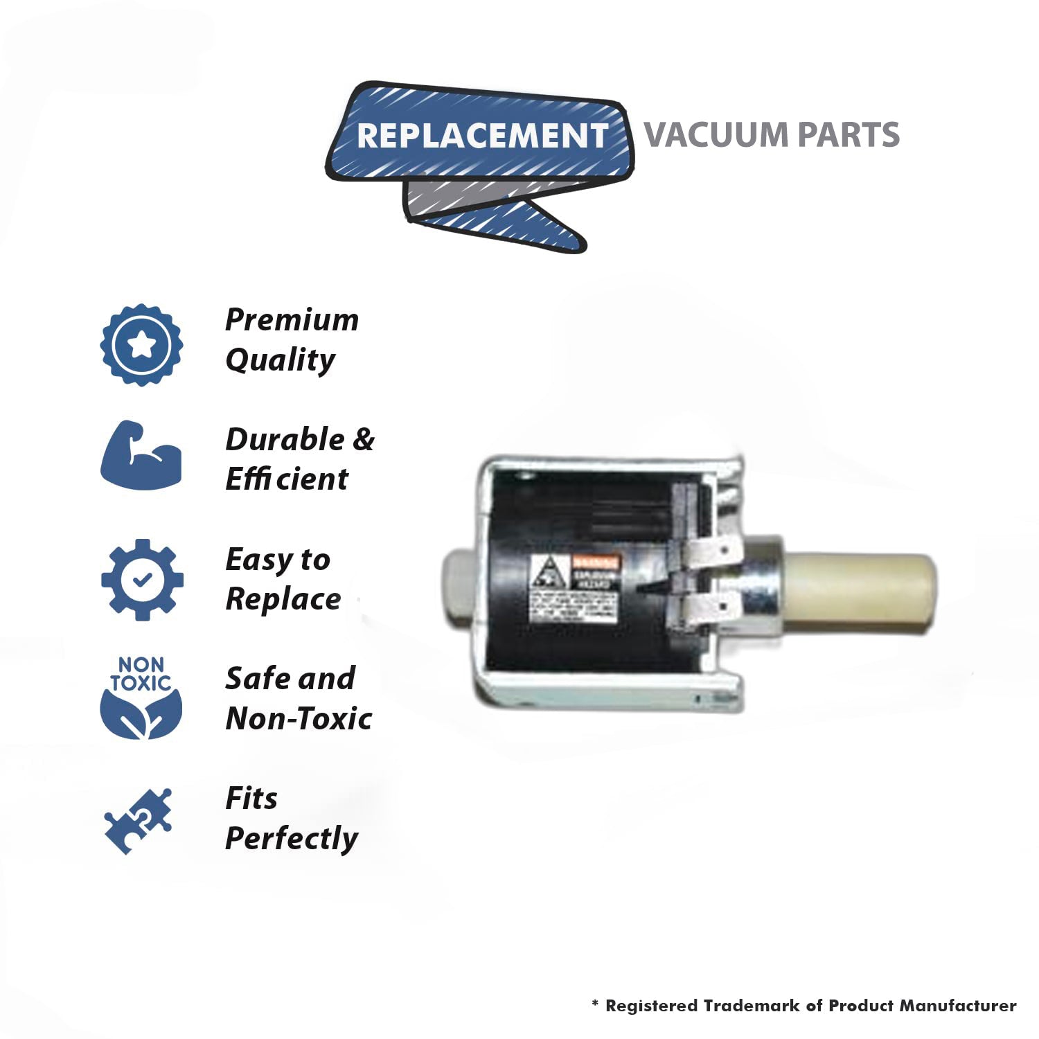 Topvacuumparts Replacement Part For Flojet HIGH PRESSURE 115V Vacuum Cleaner Pump Flo # compare to parts ET508224B