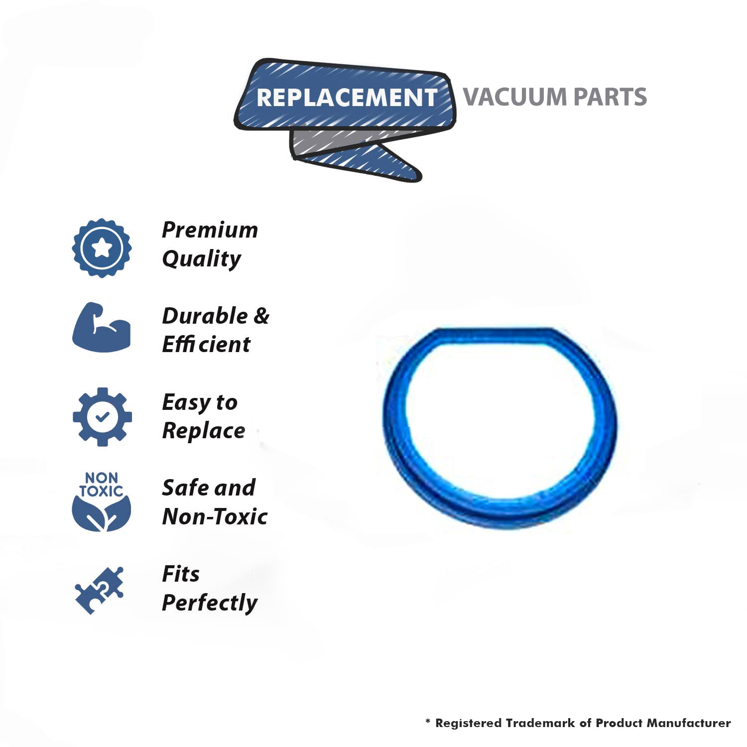 Topvacuumparts Primary Filter Replacement Part For Hoover UH70120 W/T Rewind T Series (3- Pack) 3 Filter # compare to part F285