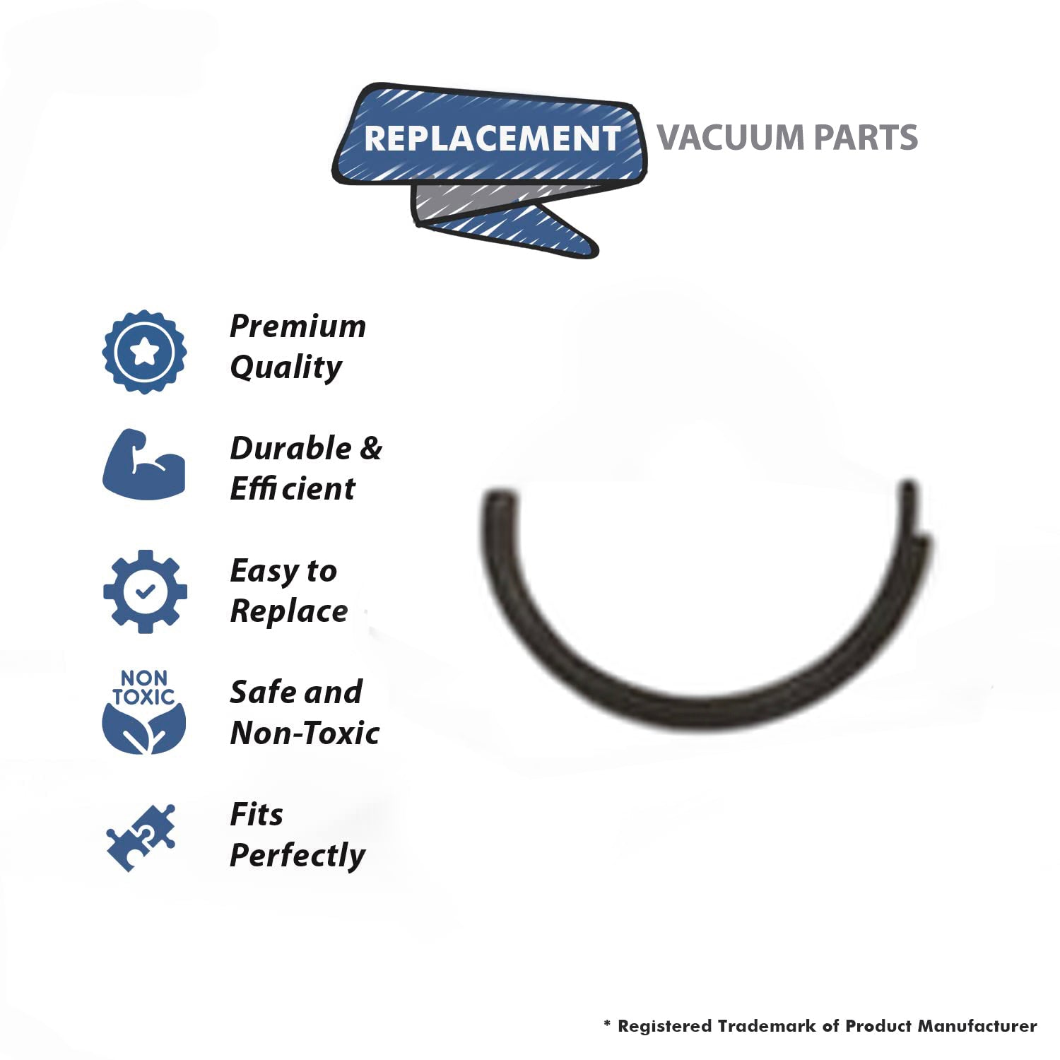 Topvacuumparts Replacement Part For Dyson Design to Fit for Generic Dc07,Dc14 Vacuum Cleaner Hepa Filter Seal 2 Per Pack # compare to part F975GS