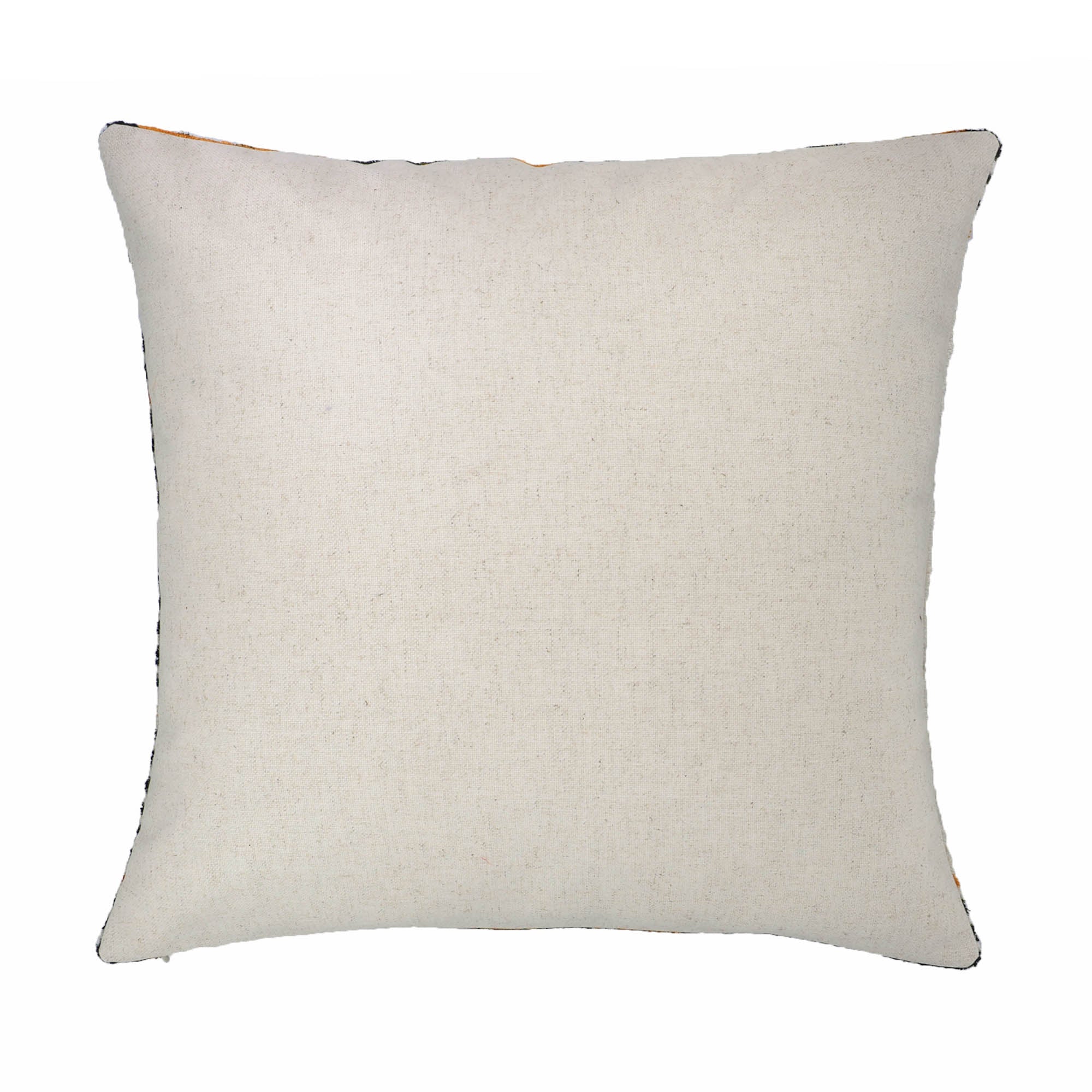 Labyrinth Silk Velvet Ikat Pillow Cover 20 X 20