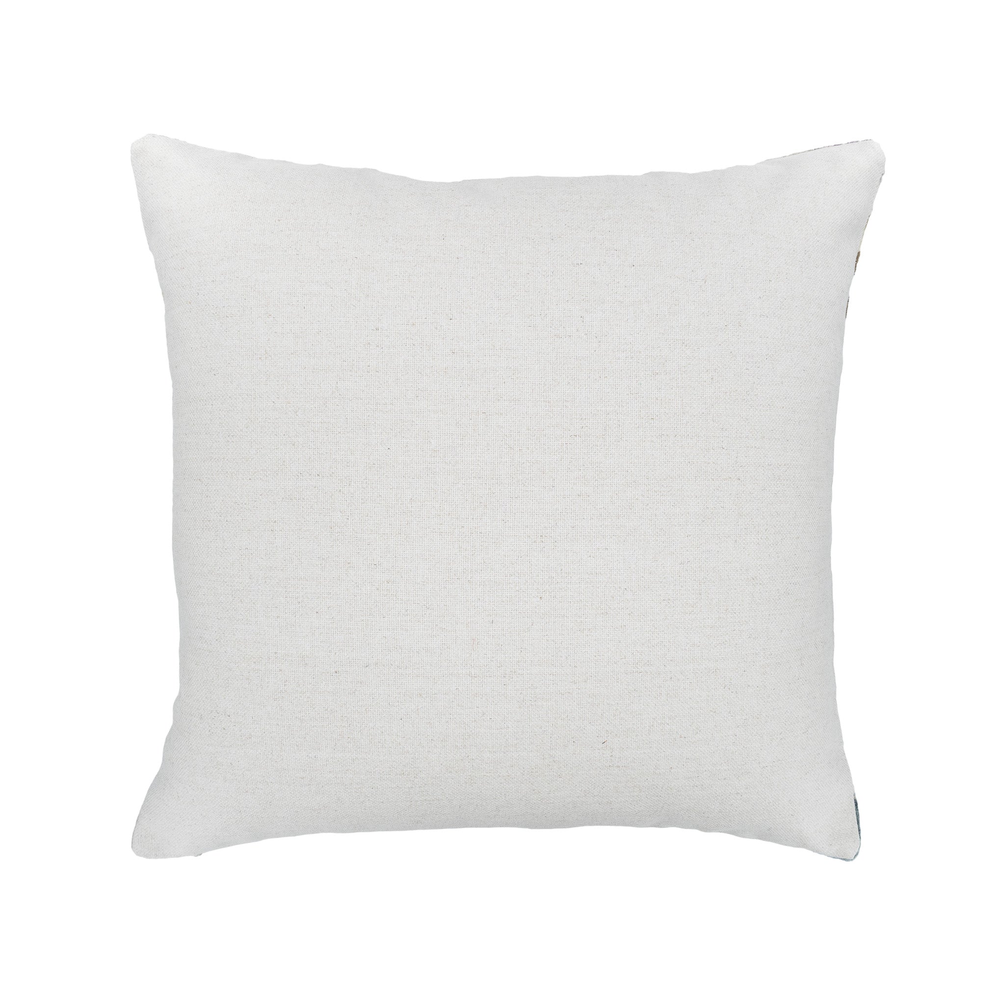 Lotus Silk Velvet Ikat Pillow, 20