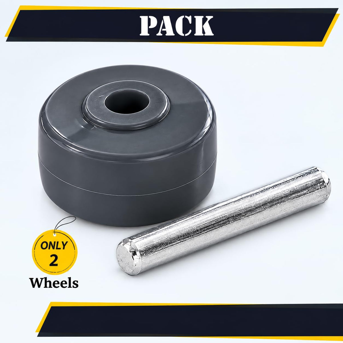 Topvacuumparts Replacement Wheels for Shark Navigator Lift-Away NV350 NV351 NV352, NV356E, NV360, NV350, NV351