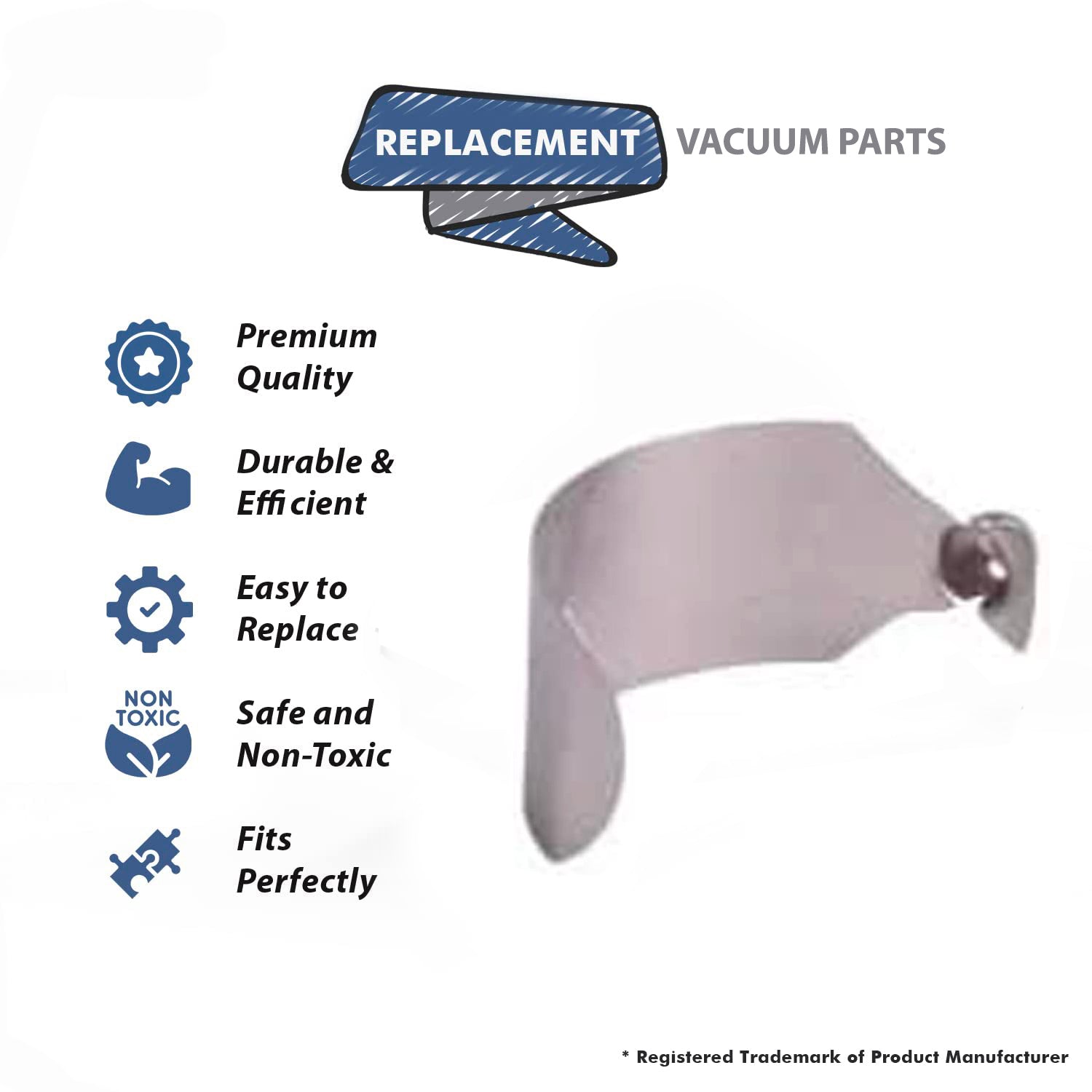 Topvacuumparts Replacement Part For E Series C-Clip Latch Button Compatible # compare to parts 12587B