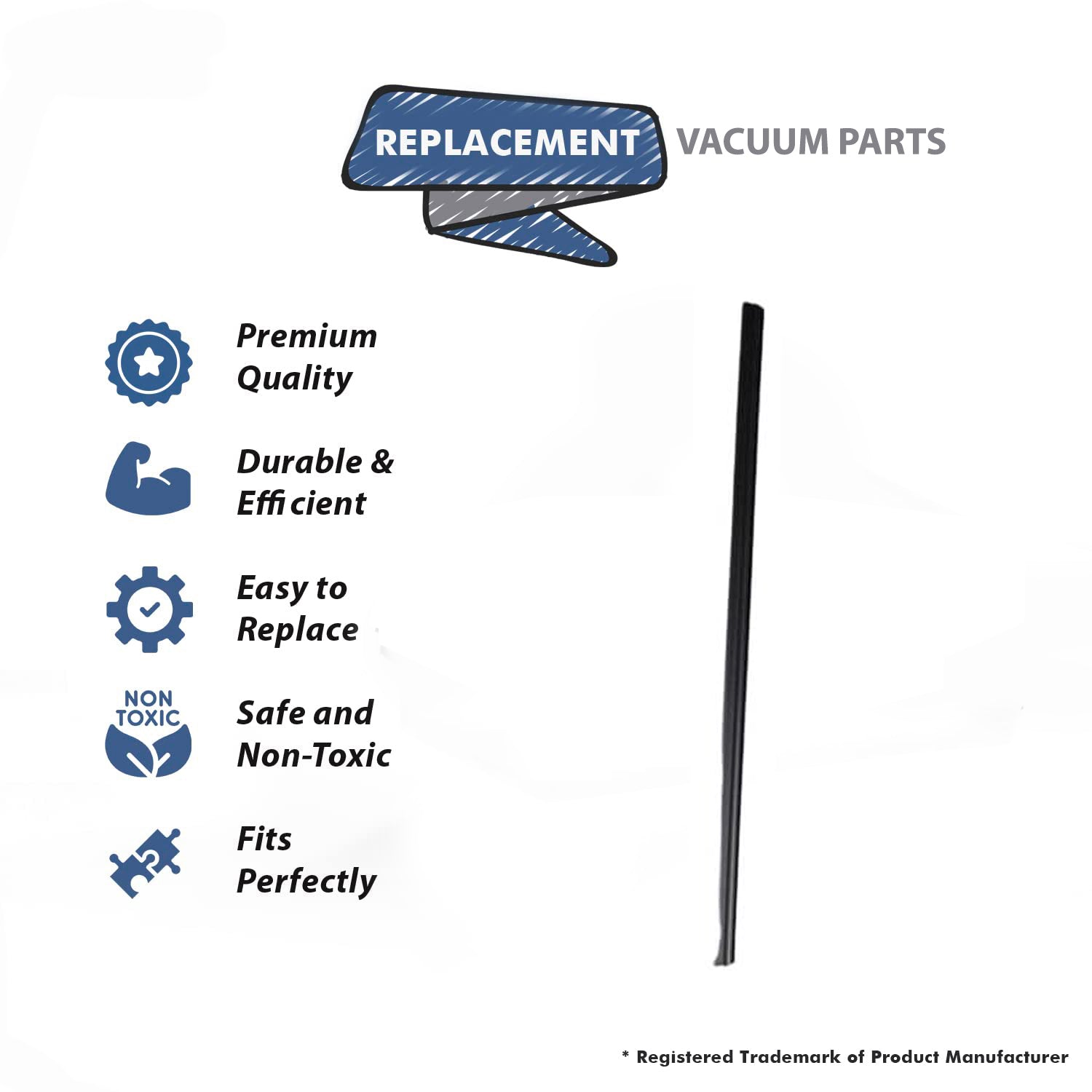Topvacuumparts Replace Part For rexair D3, D4 Wand Cord Guide Kit Compatible # compare to parts 3520