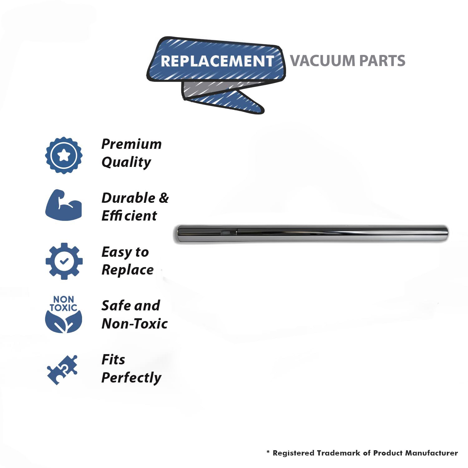 Topvacuumparts Replacement Part For Nutone CT650 Vacuum Cleaner Wand # compare to parts S88285000