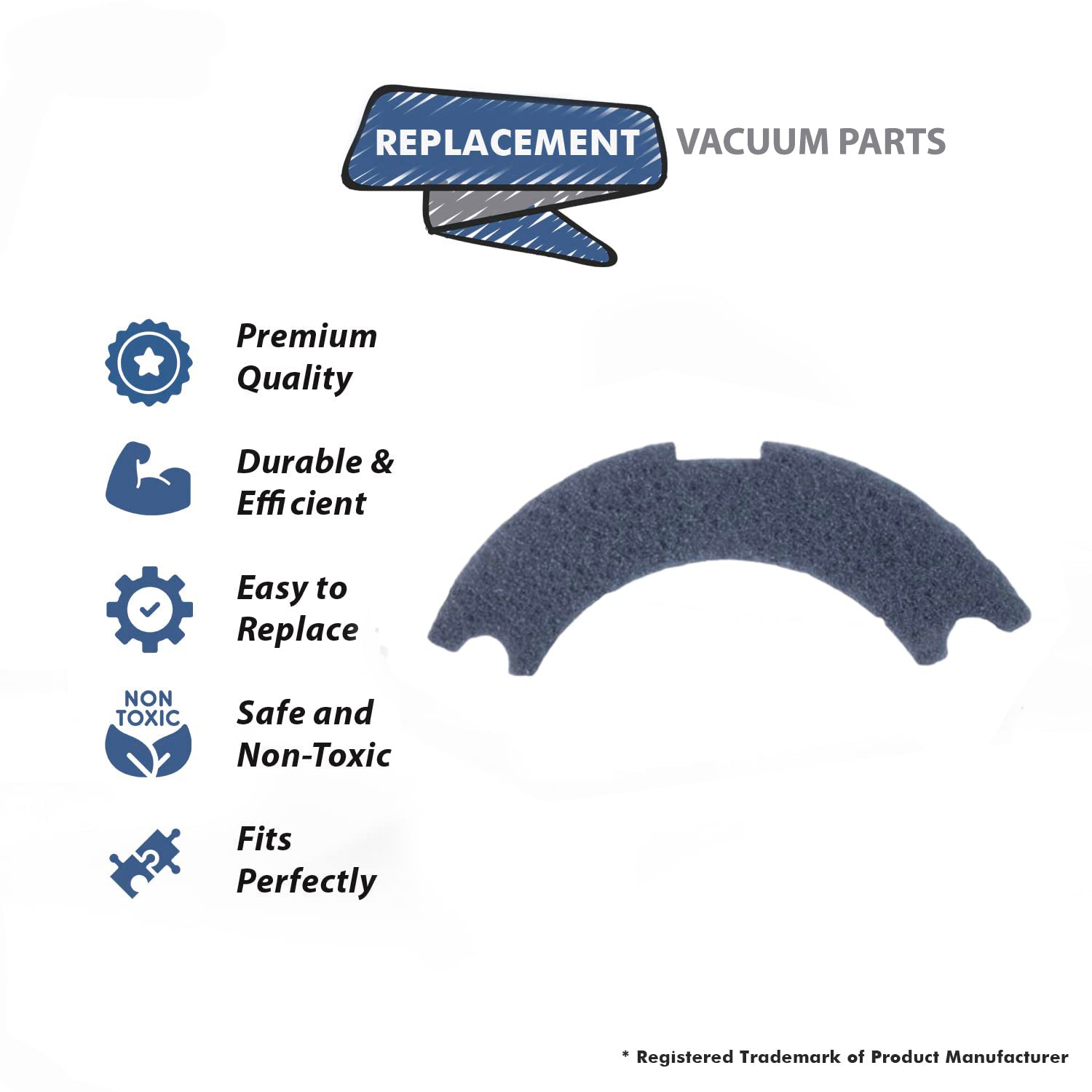 Topvacuumparts Replacement Part For circuss VC248 Vacuum Cleaner PCB # Compare to Part VC248