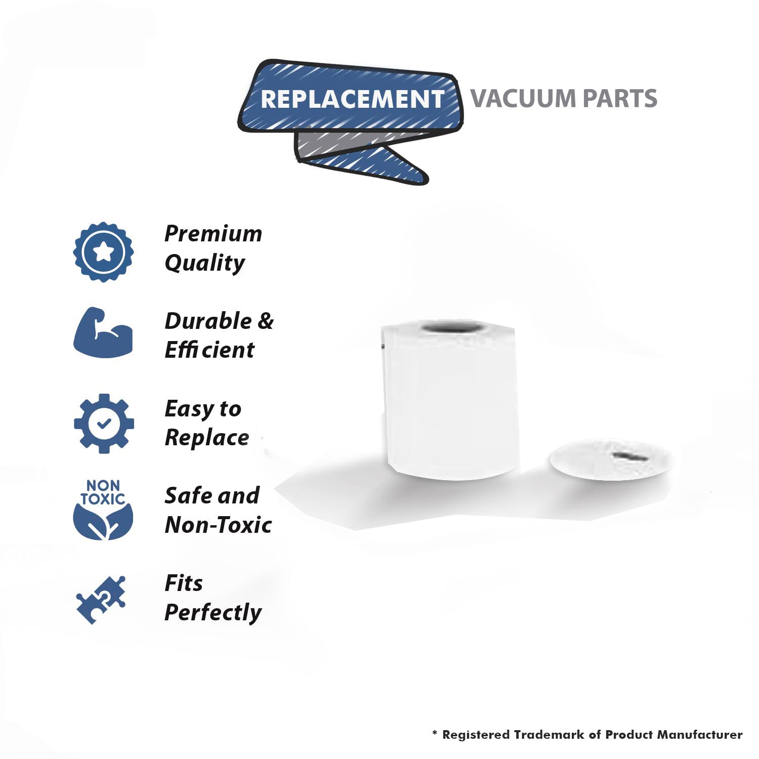 Topvacuumparts Replace Part For RV1000AE, AV1002AE, UR1005AE Pre-Motor Filter Kit Compatible # compare to parts  XMFRV1000A