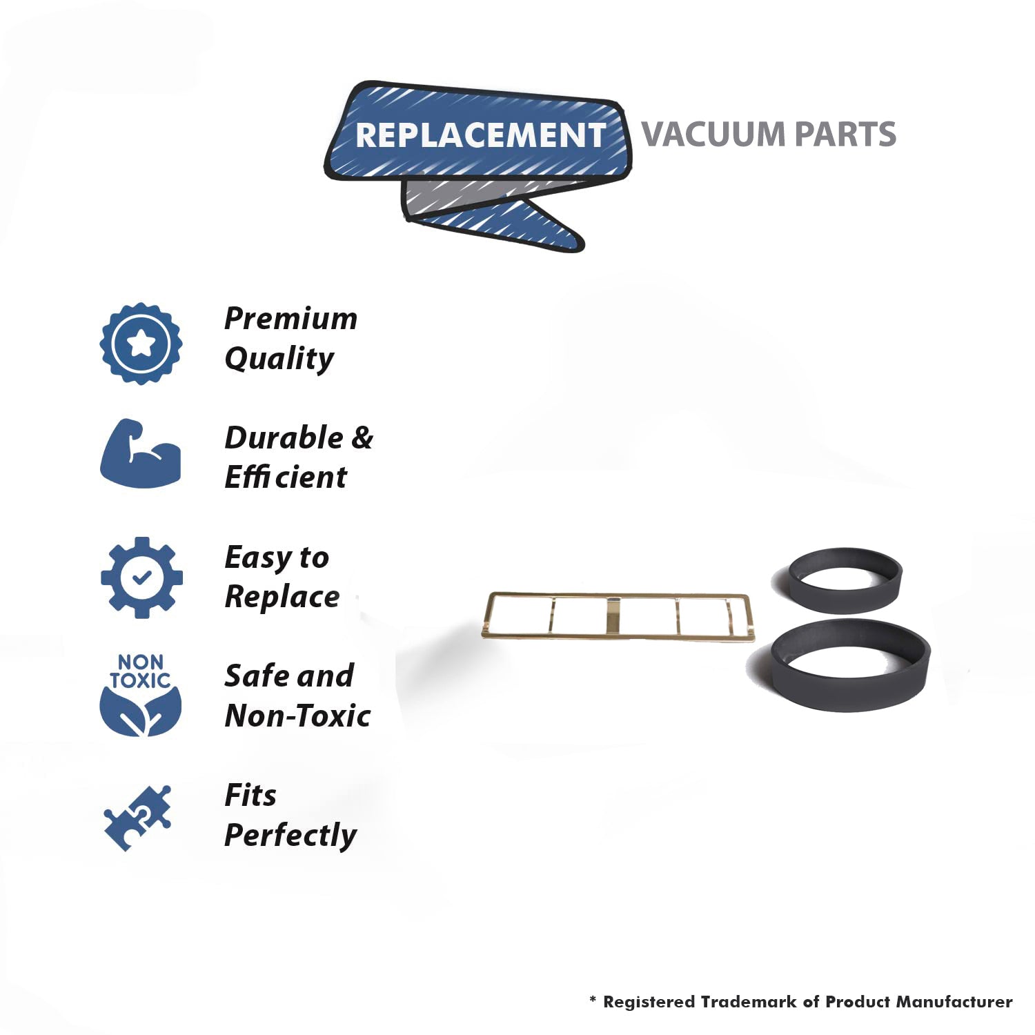Topvacuumparts Replacement For Kirby Bottom Rug Plate 14.5