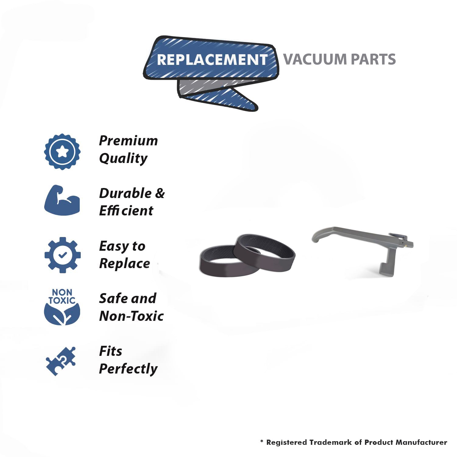 Topvacuumparts Replacement For Kirby Sentria Upright Handle Pivot Spring Assy With 2 Belt Compare to Part 671914G, 301289S