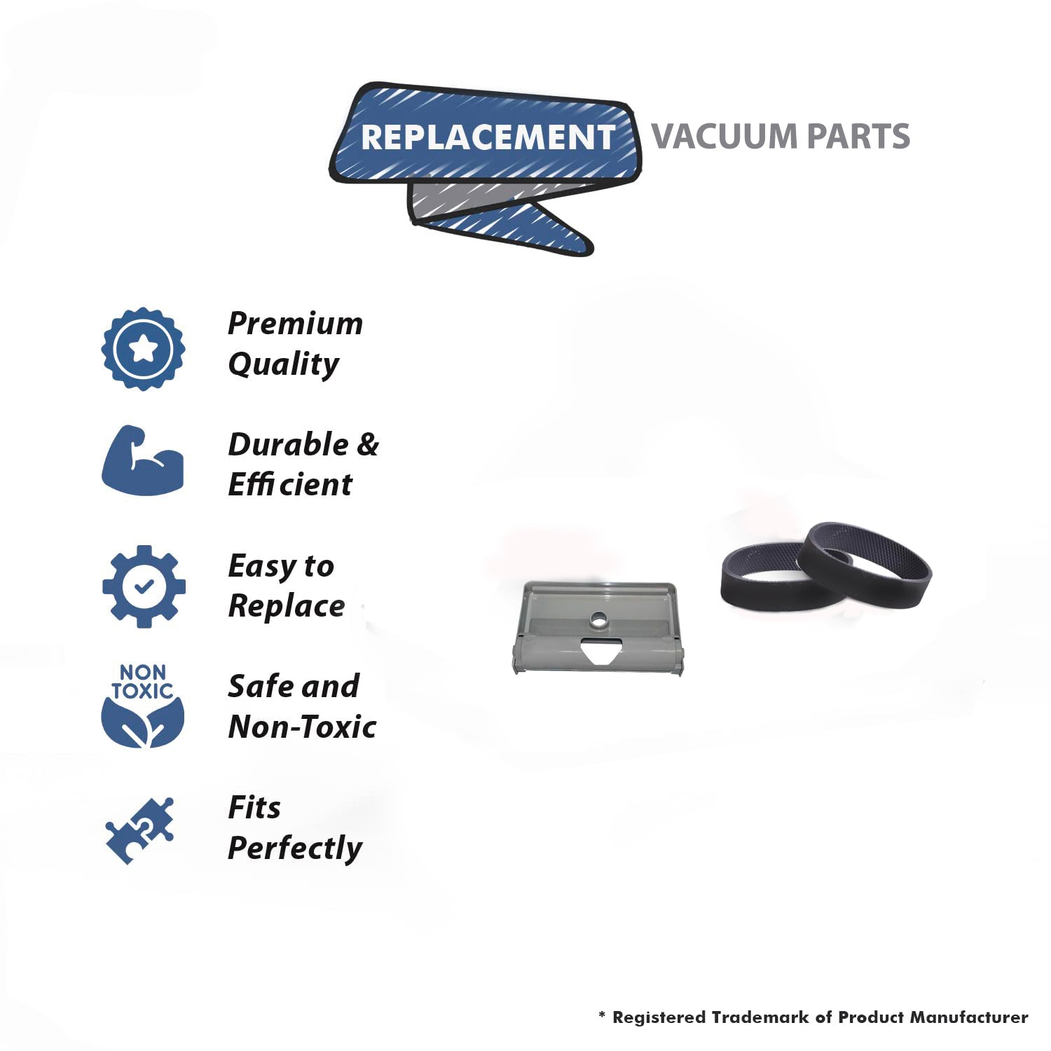 Topvacuumparts Replacement For KirbyVacuum Cleaner Tray Assembly G3 Ultimate G Diamond Ed with 2 Belt Compare to Part 304701S 301289S