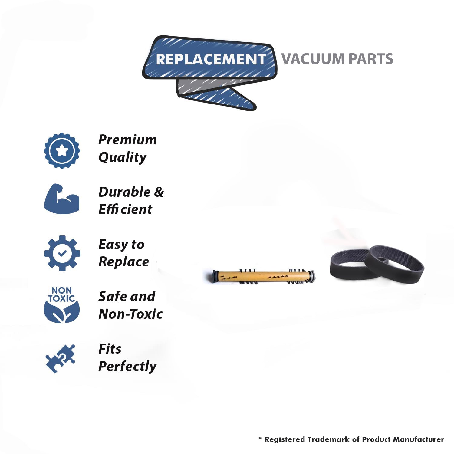 Topvacuumparts Replacement For Kirby BRUSHROLL PET G3 G4 With 2 Belt Compare to Part 156193G 301289S