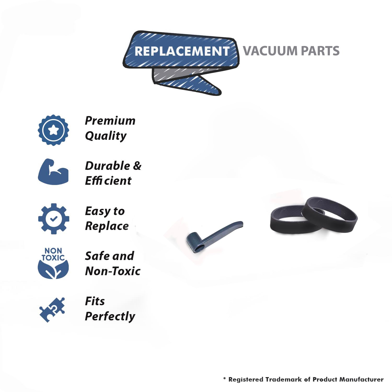 Topvacuumparts Replacement For Kirby Generation 4 Top Cord Hook Upper Cord Clip Will fit All With 2 Belt Compare to Part 173893S, 301289S