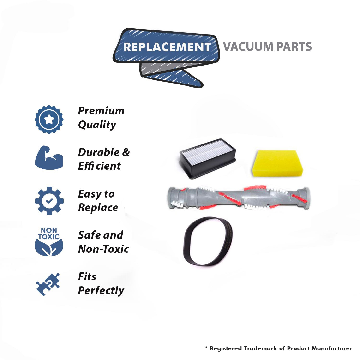 Topvacuumparts Replacement For Bissell Vacuum Cleaner 13.5