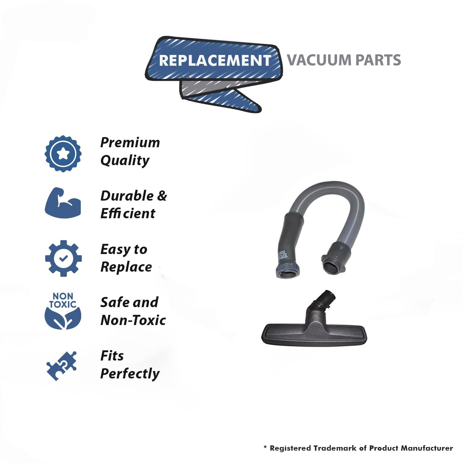 Topvacuumparts Replacement For Hoover Canister Vacuum Cleaner 9