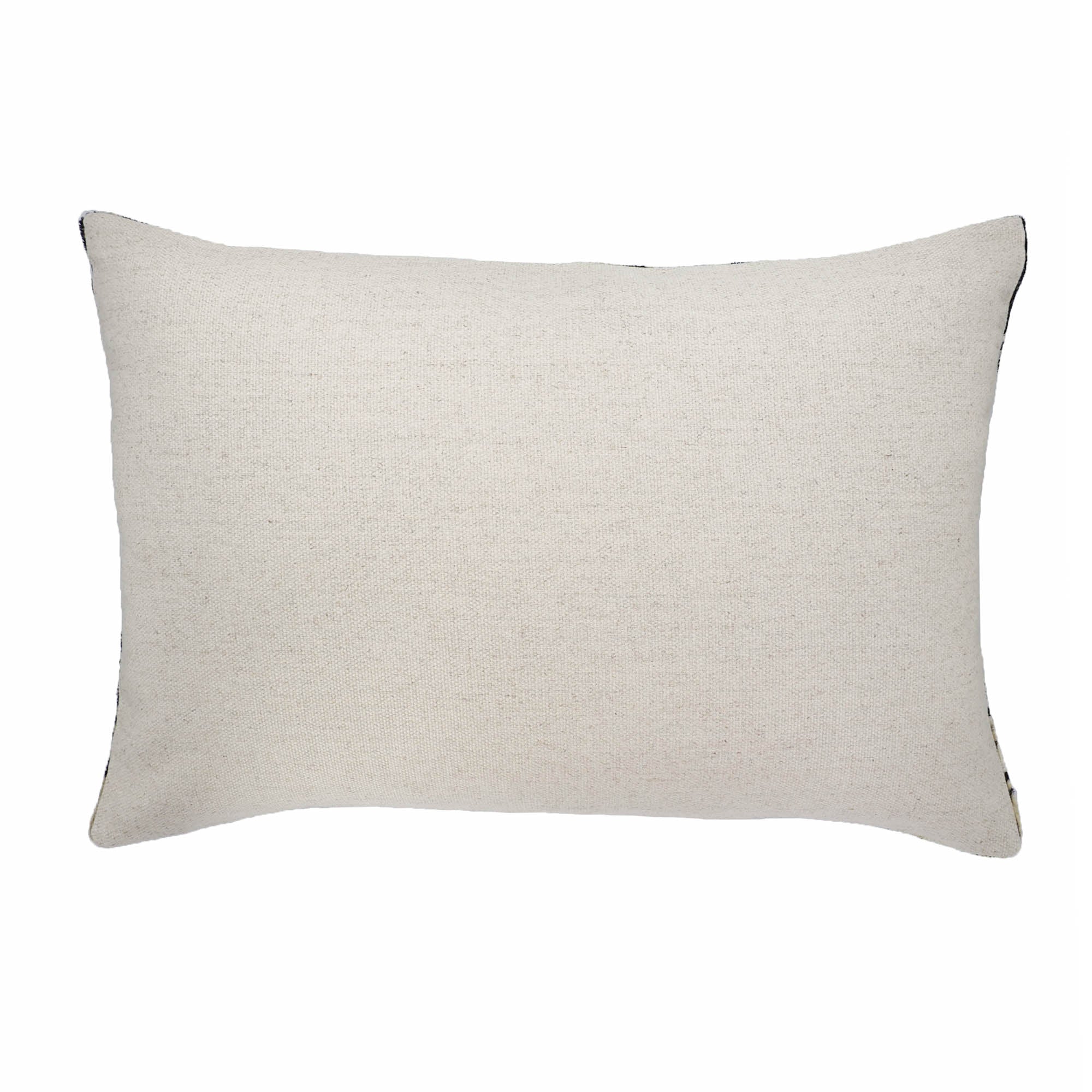 Dandy  Silk Velvet Ikat Throw Pillow Cover, 16 x 24