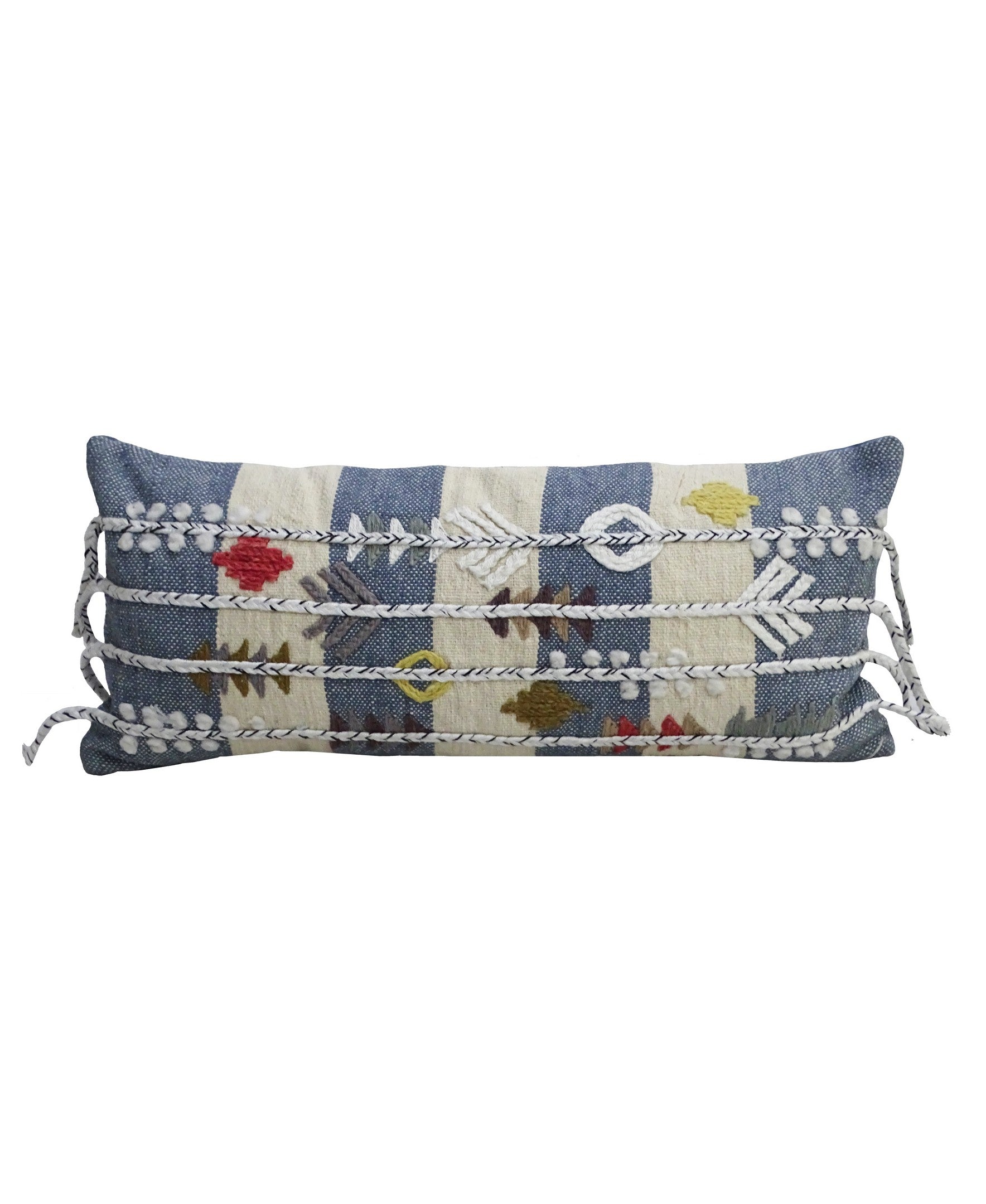 Decorative Embroidery Throw Pillow 12