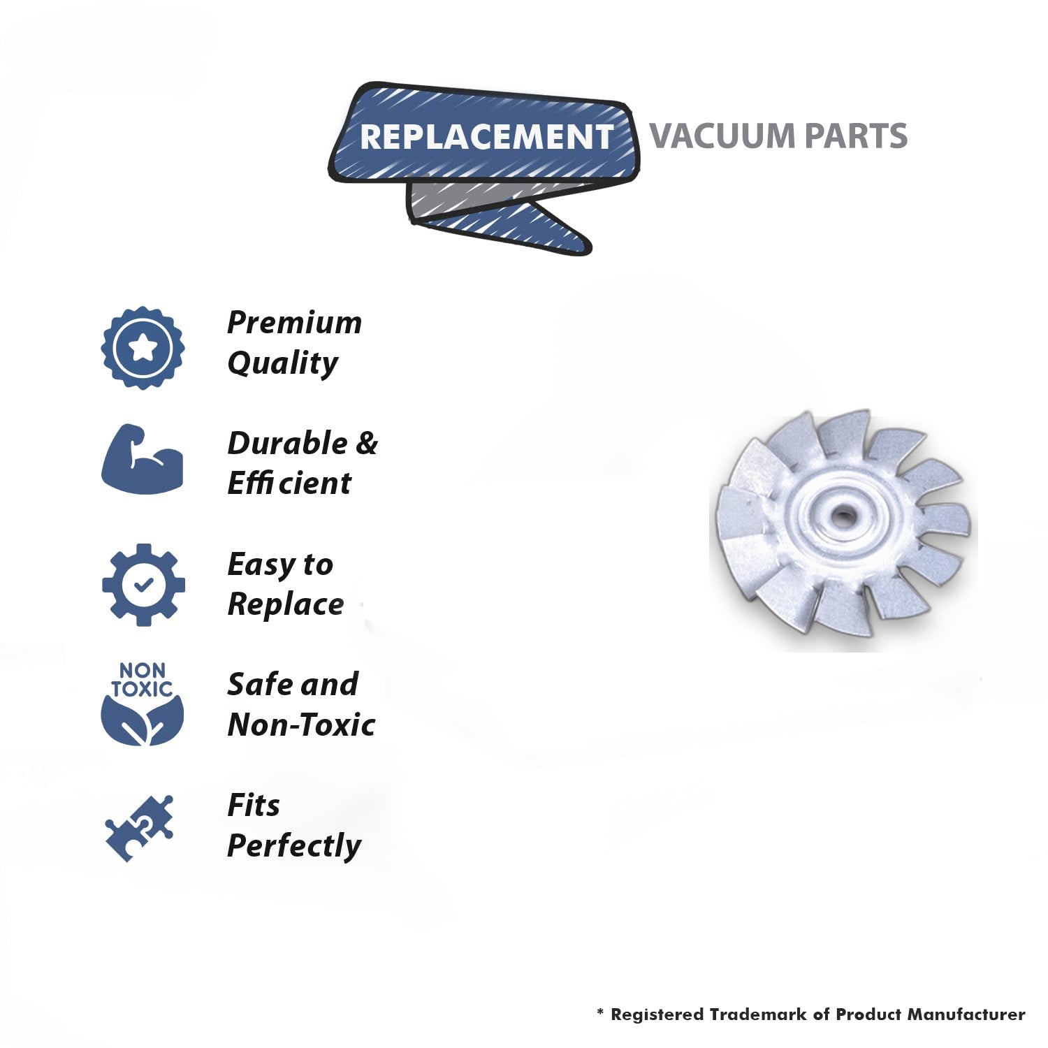 Topvacuumparts Replacement Part For Ametek Vacuum Cleaner 5.7