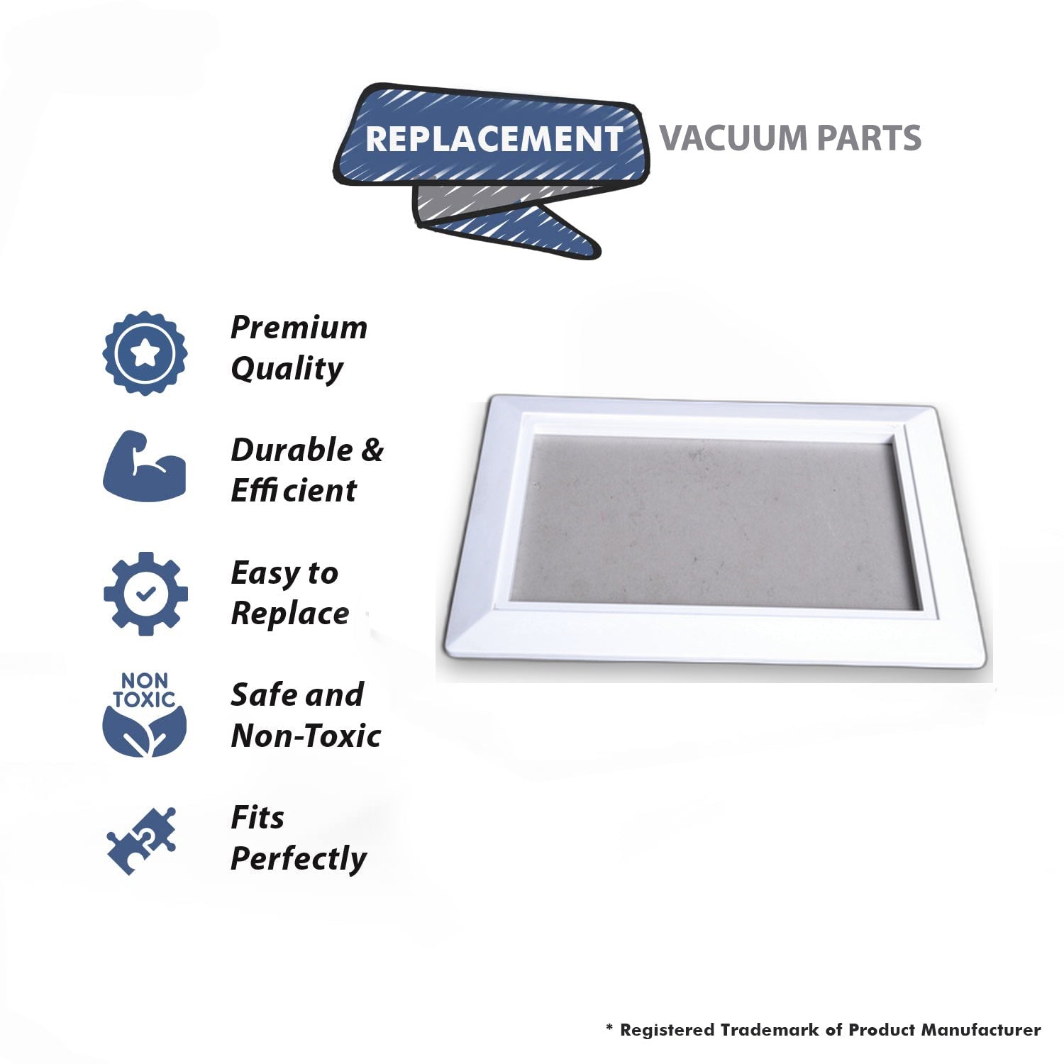 Topvacuumparts Replacement Part For Canplas-Hayden Trim White Inlet Valve # compare to part 791600W
