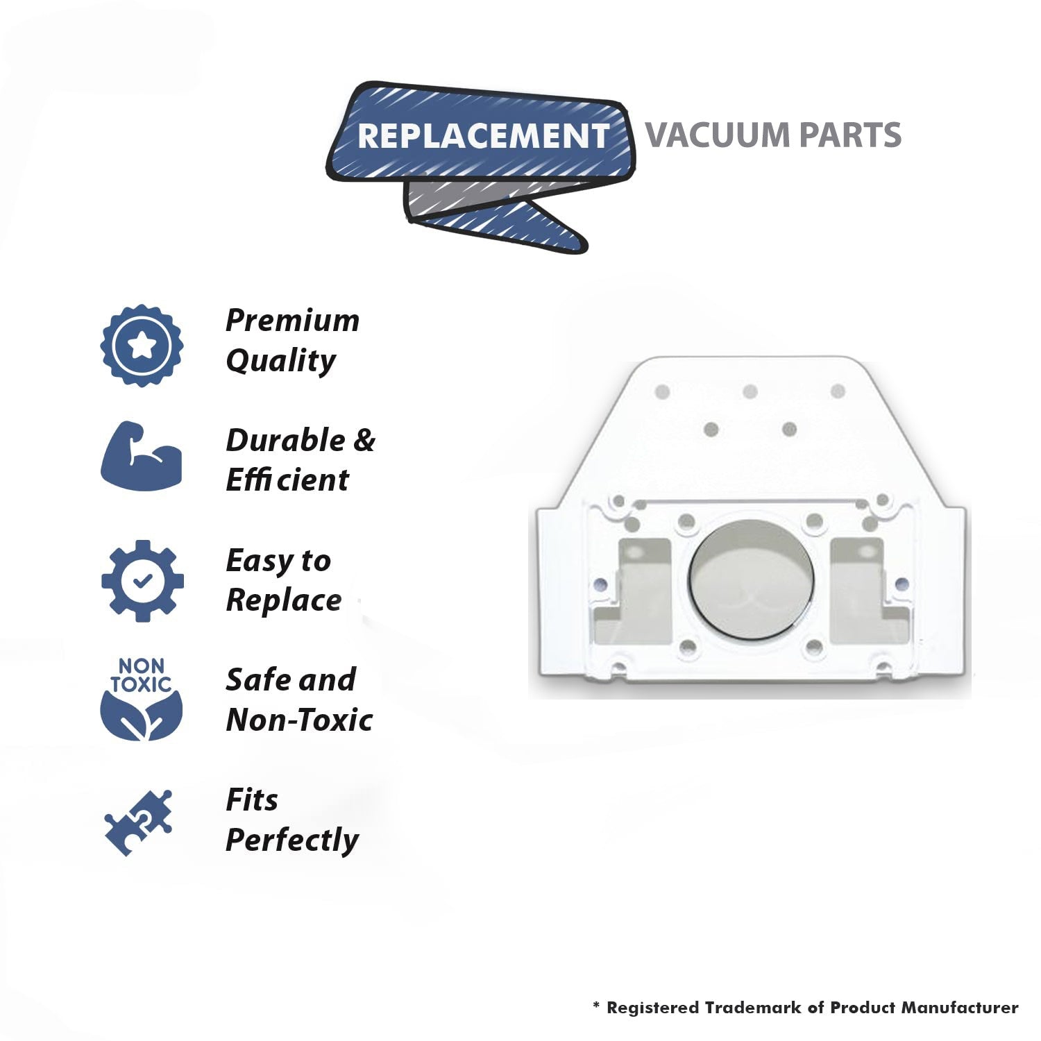 Topvacuumparts Replacement Part For Canplas-Hayden Vacuum Cleaner 2
