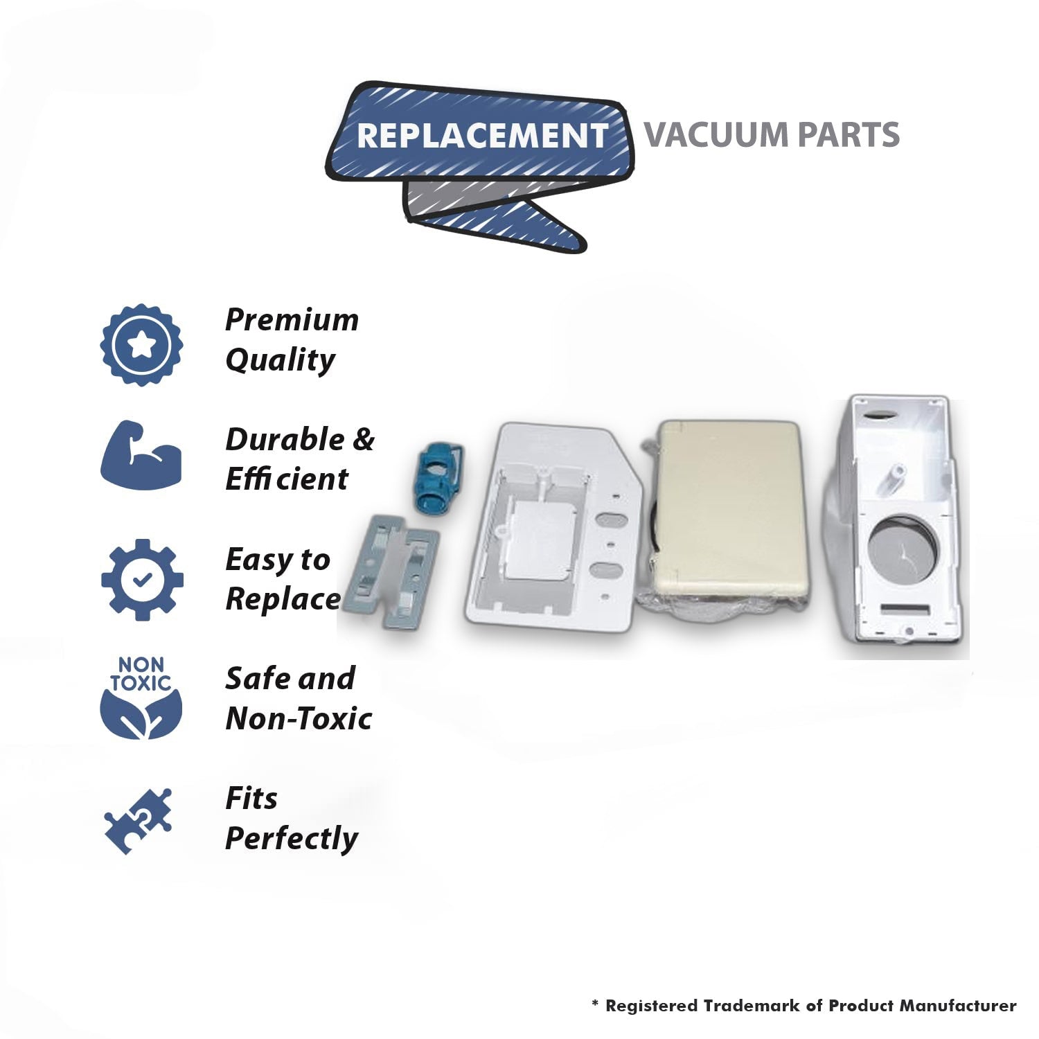 Topvacuumparts Replacement Part For Canplas-Hayden Side Opening Almond 110V Super Valve # compare to part 792095A