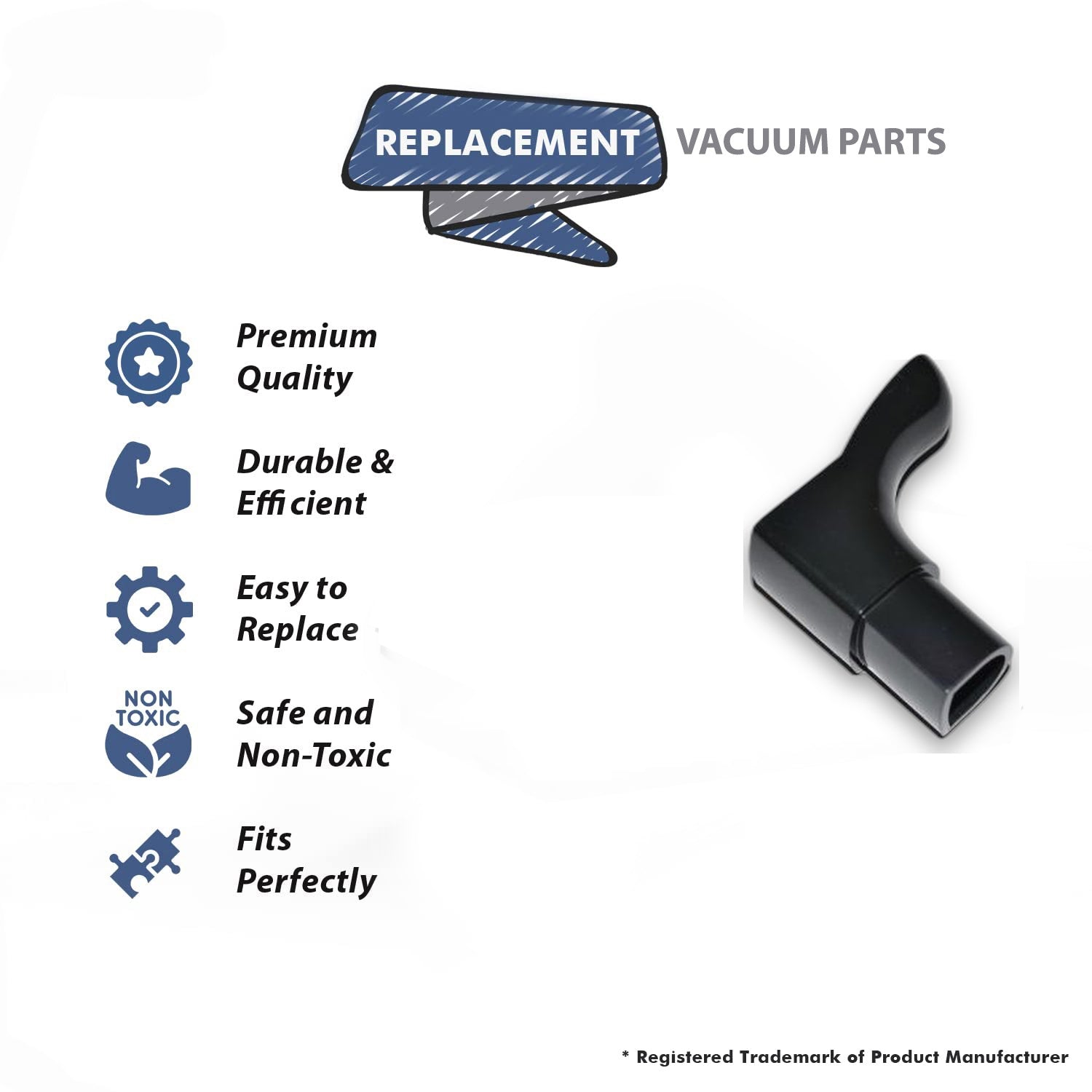 Topvacuumparts Replacement Part For Fuller Brush FBMM-PW Upright Vacuum Cleaner Hose Hook # compare to part 53.177