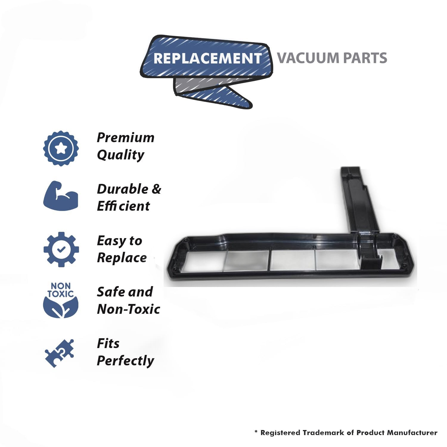 Topvacuumparts Replacement Part For Fuller Brush Jiffy Maid Bagless Upright Vacuum Cleaner Bottom Plate # compare to part B283-0042