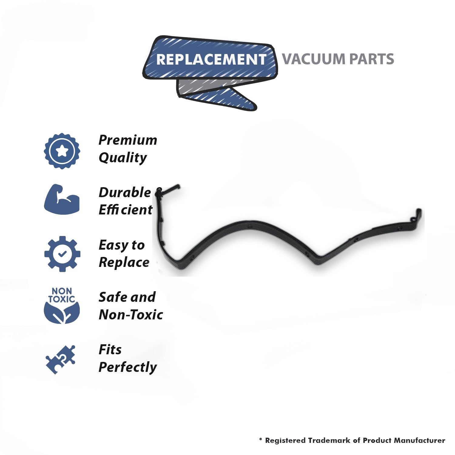 Topvacuumparts Replacement Part For Fuller Brush FBBP14-PW Upright TC6000 Vacuum Cleaner Nozzle Guard # compare to part AEA0753582