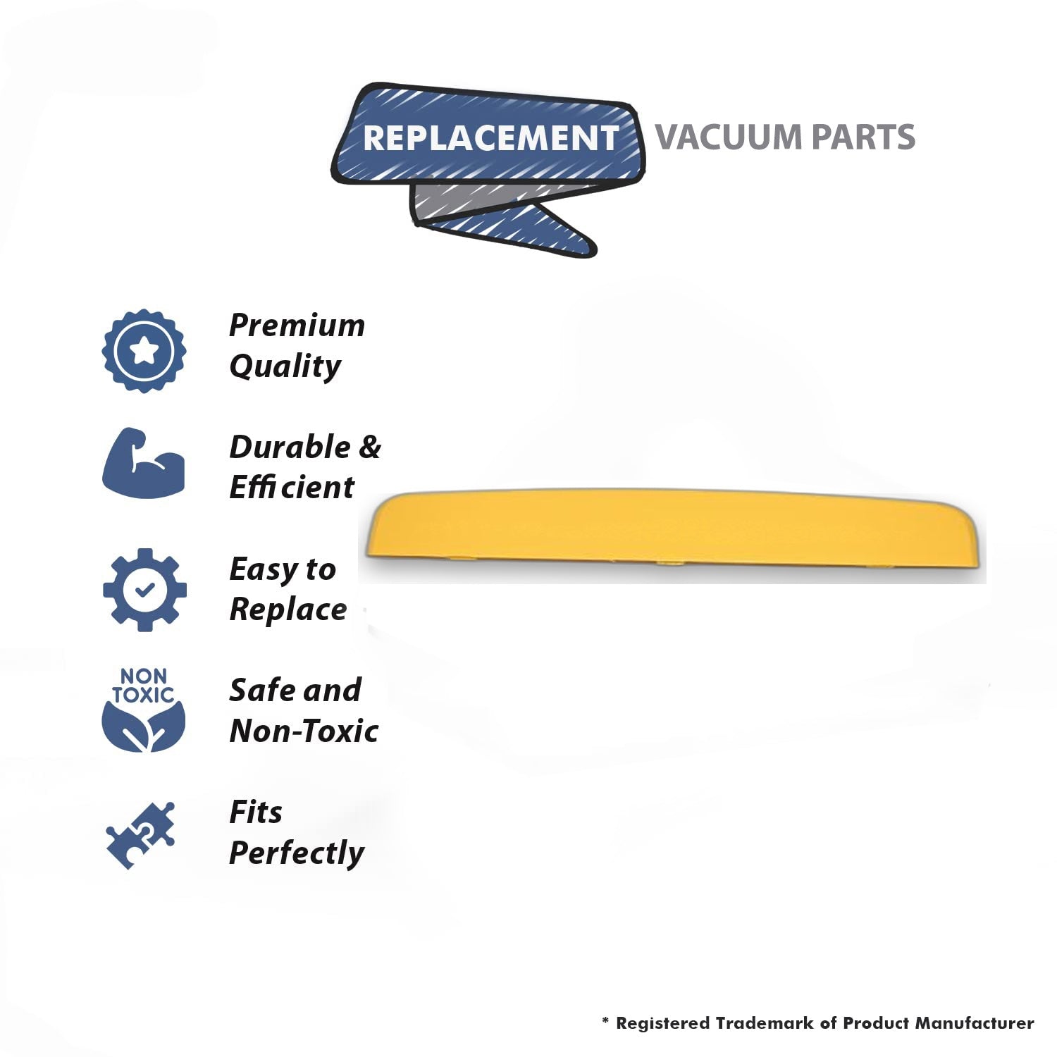Topvacuumparts Replacement Part For Fuller Brush Fbmmpw Upright Vacuum Cleaner Lense # compare to part 54.051