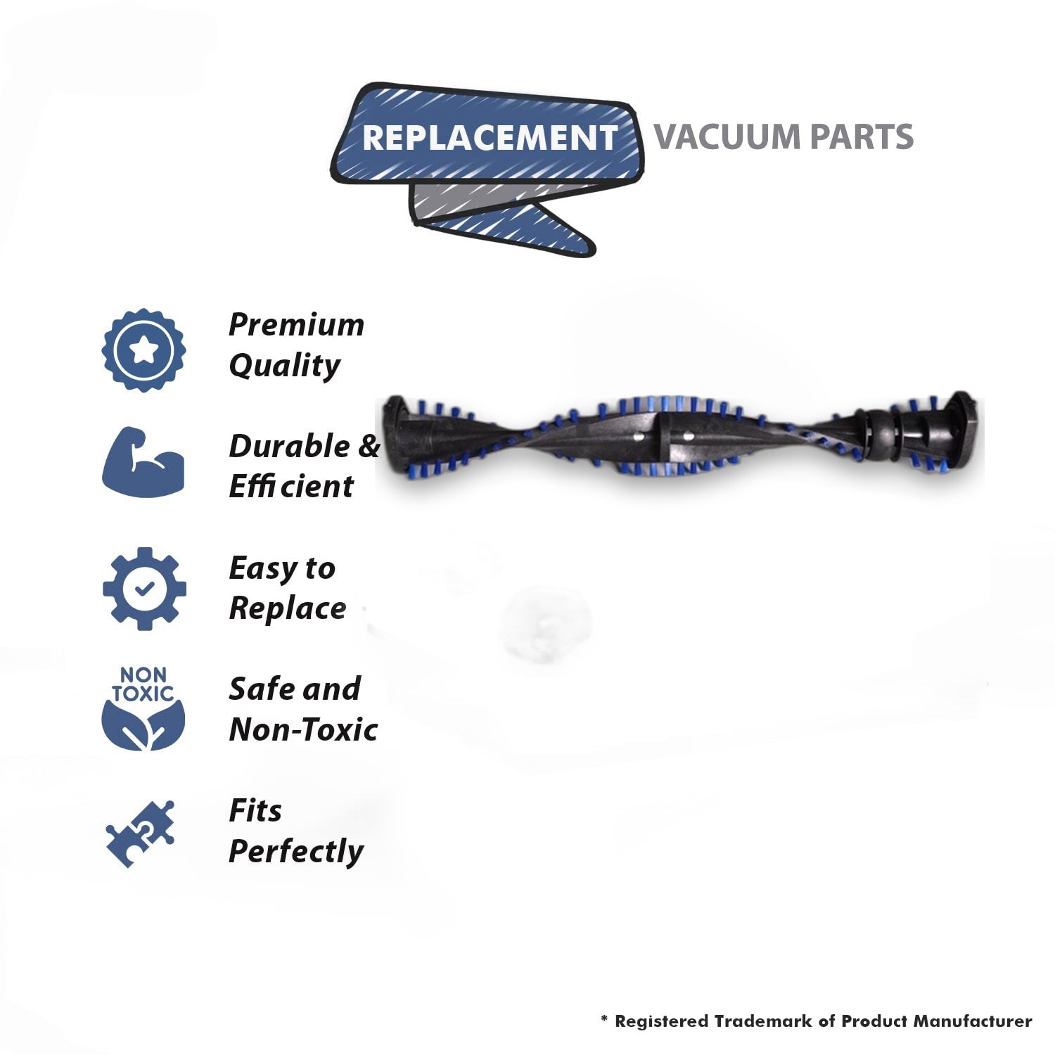 Topvacuumparts Replacement Part For Dyson DC07,DC14,DC04, DC33 Vacuum Cleaner Brushroll