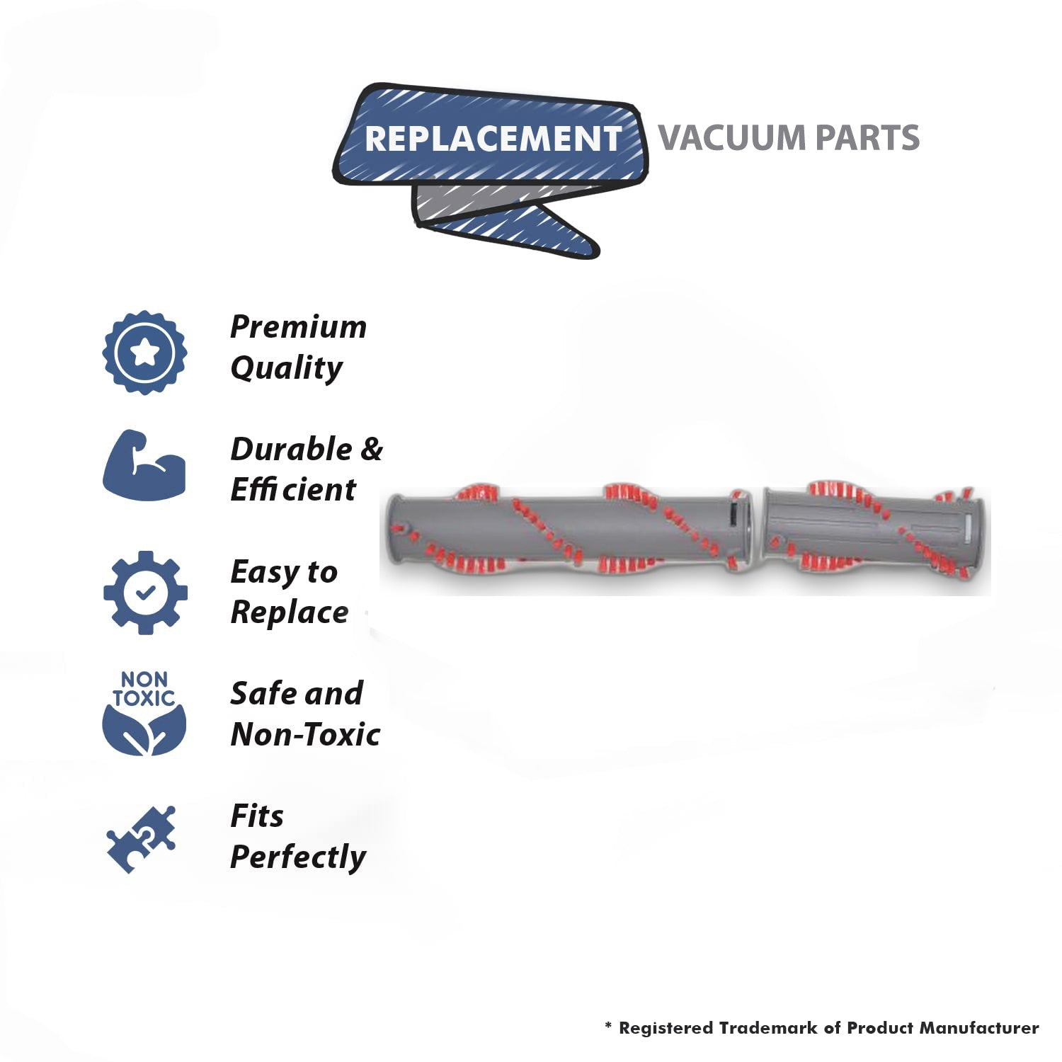 Topvacuumparts Replacement Part For Dyson DC15 Upright Vacuum Cleaner Brushroll # Compare To Part 10-3403-05