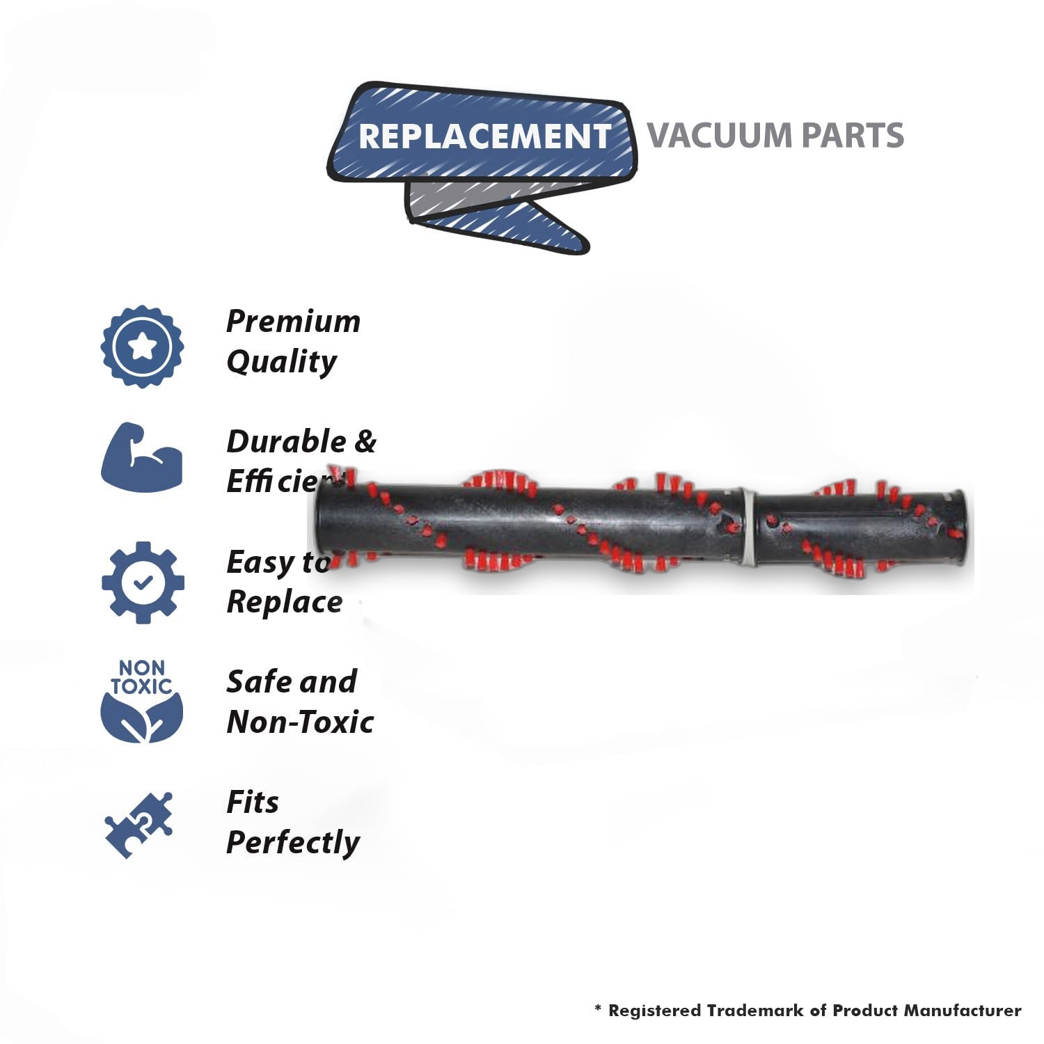 Topvacuumparts Replacement Part For Dyson DC15 Bagless Upright Vacuum Cleaner Brushroll