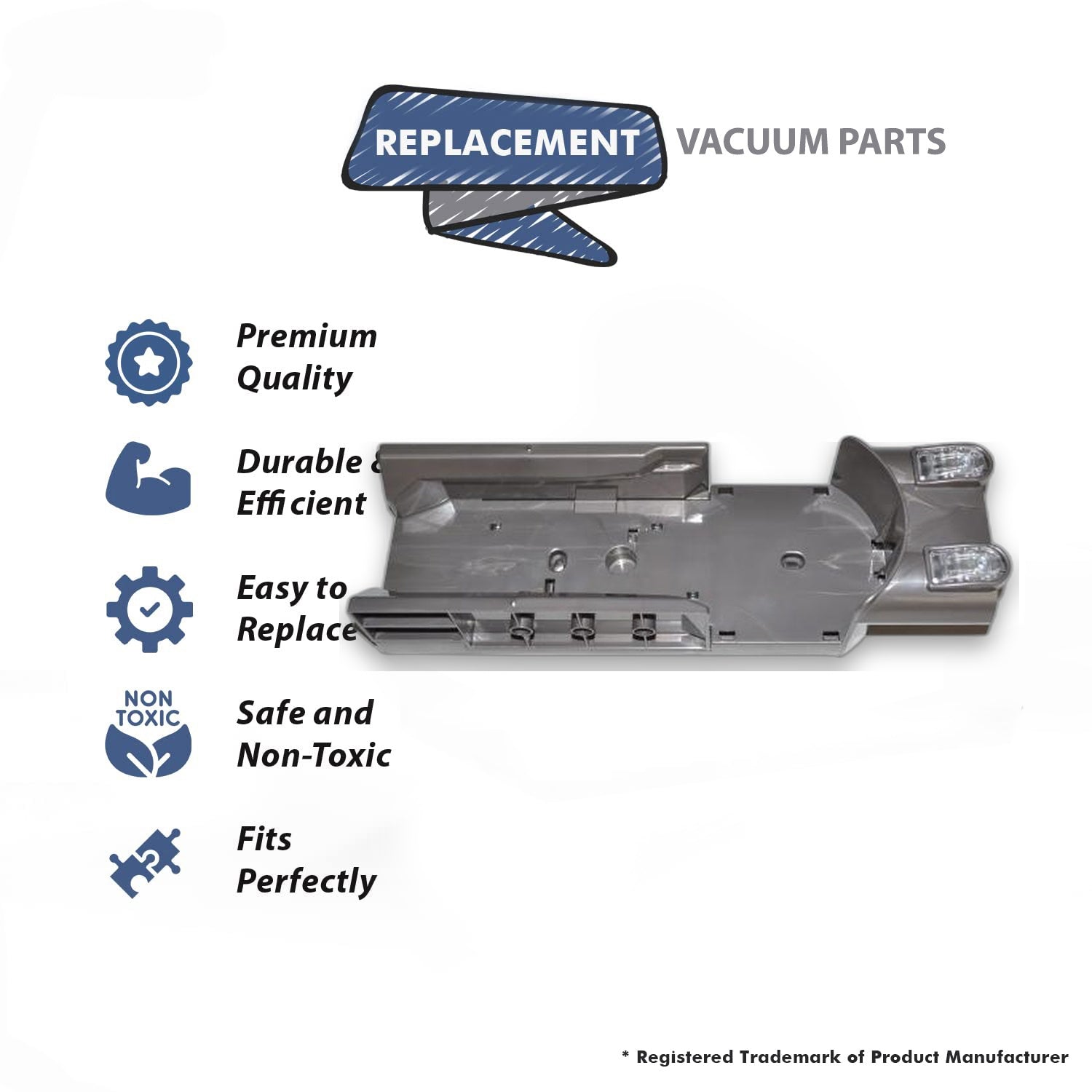 Topvacuumparts Replacement Part For Dyson DC59 Cordless Hand Vacuum Cleaner Docking Assembly # compare to part 10-7815-08
