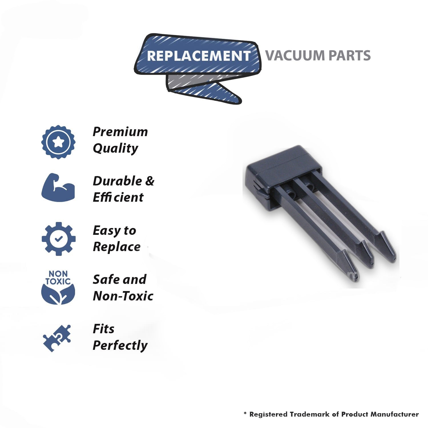Topvacuumparts Replacement Part For Proteam, Proforce 1500 Vacuum Cleaner Bag Cover Release Latch # compare to part 104232