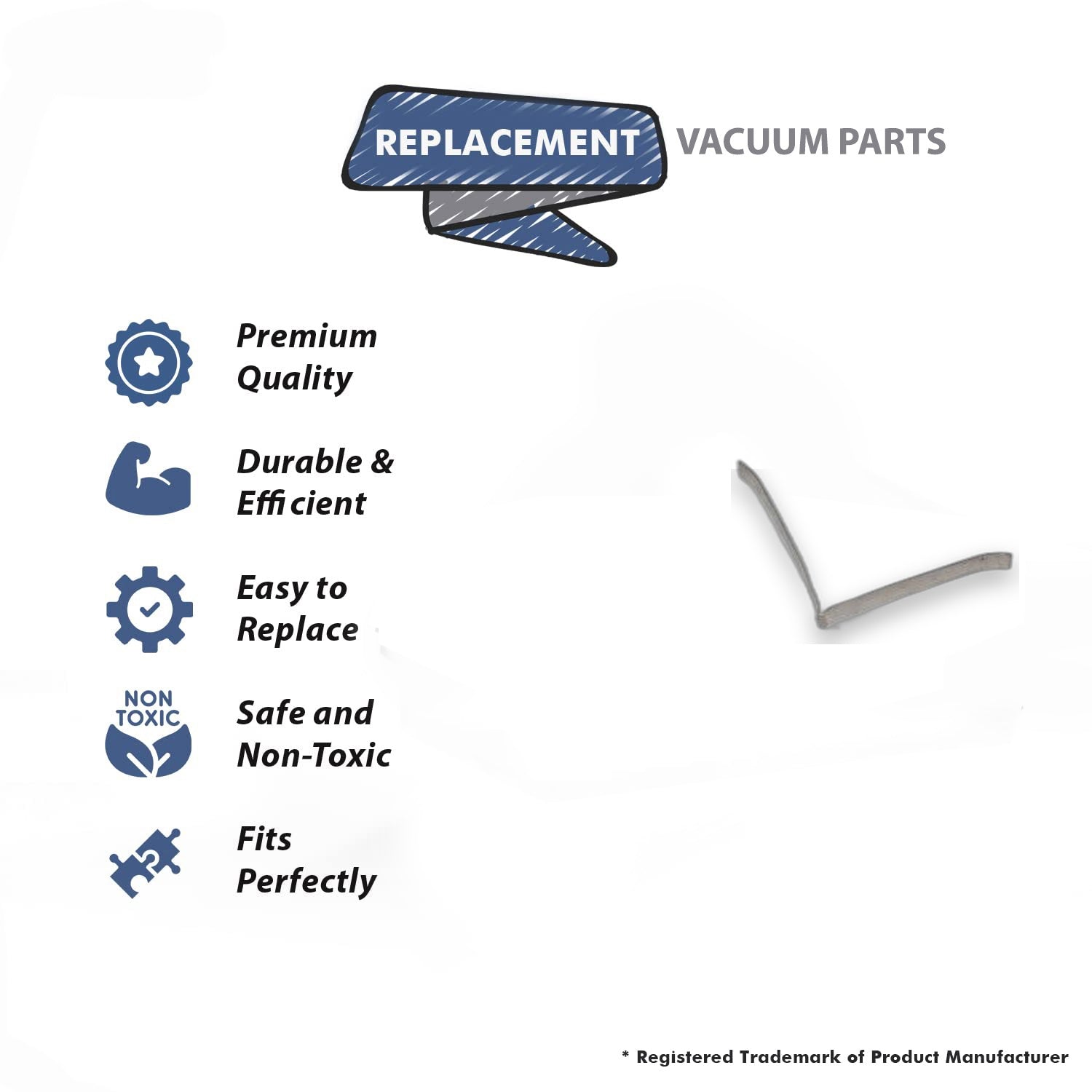 Topvacuumparts Bag Latch Cover Spring Replacement For Proteam 1500XP Vacuum Cleaner
