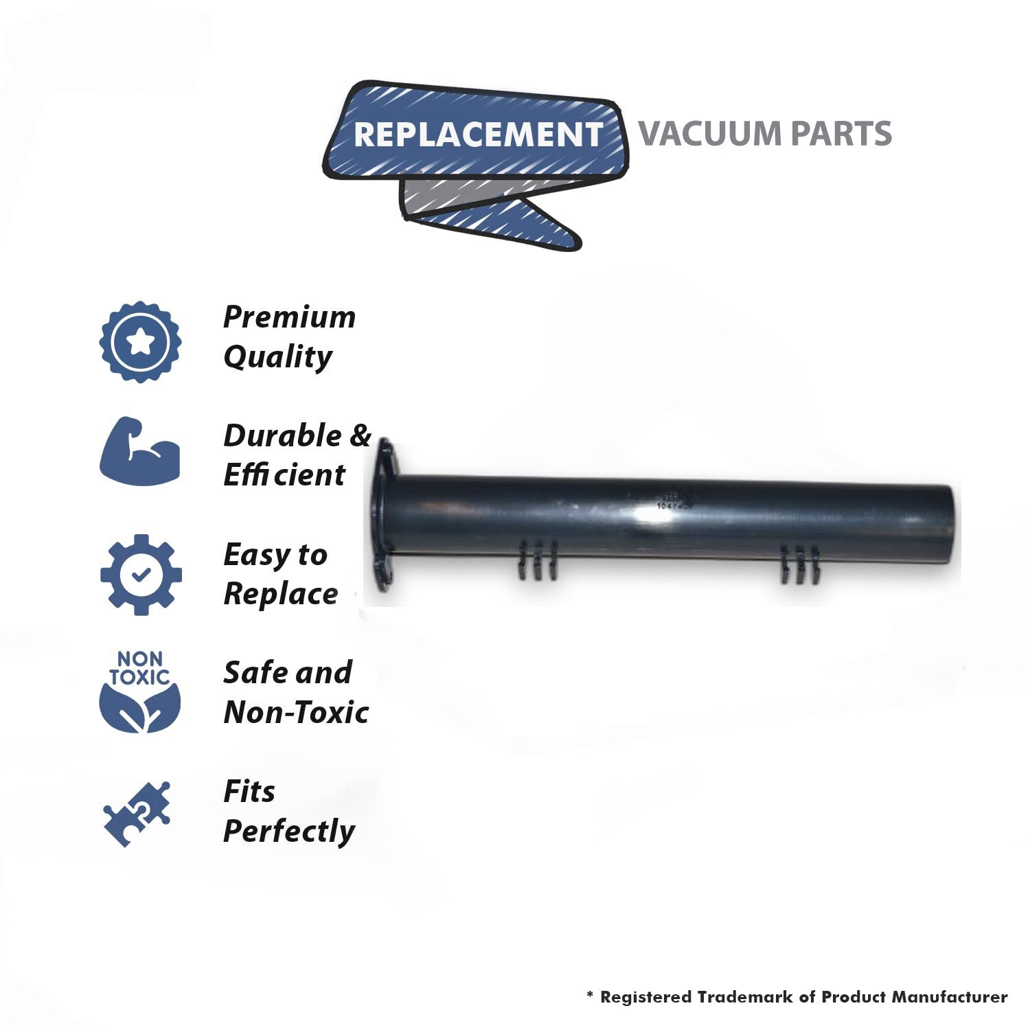 Topvacuumparts Replacement Part For Proteam, 1500 Upright Vacuum Cleaner Upper Air Duct # compare to part 104578