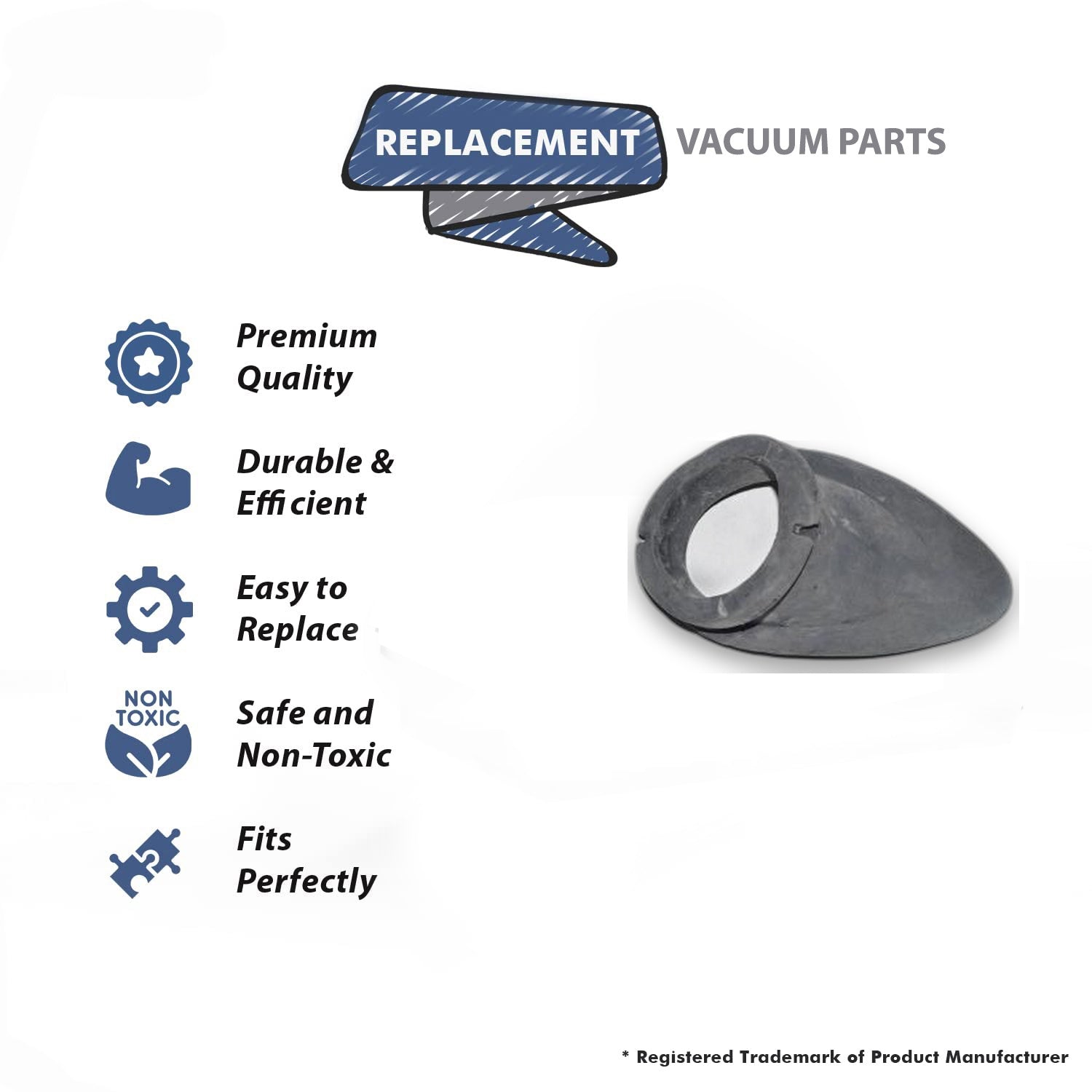 Topvacuumparts Replacement Part For Hoover Upright Vacuum Cleaner Air Intel Seal # compare to part 11041105
