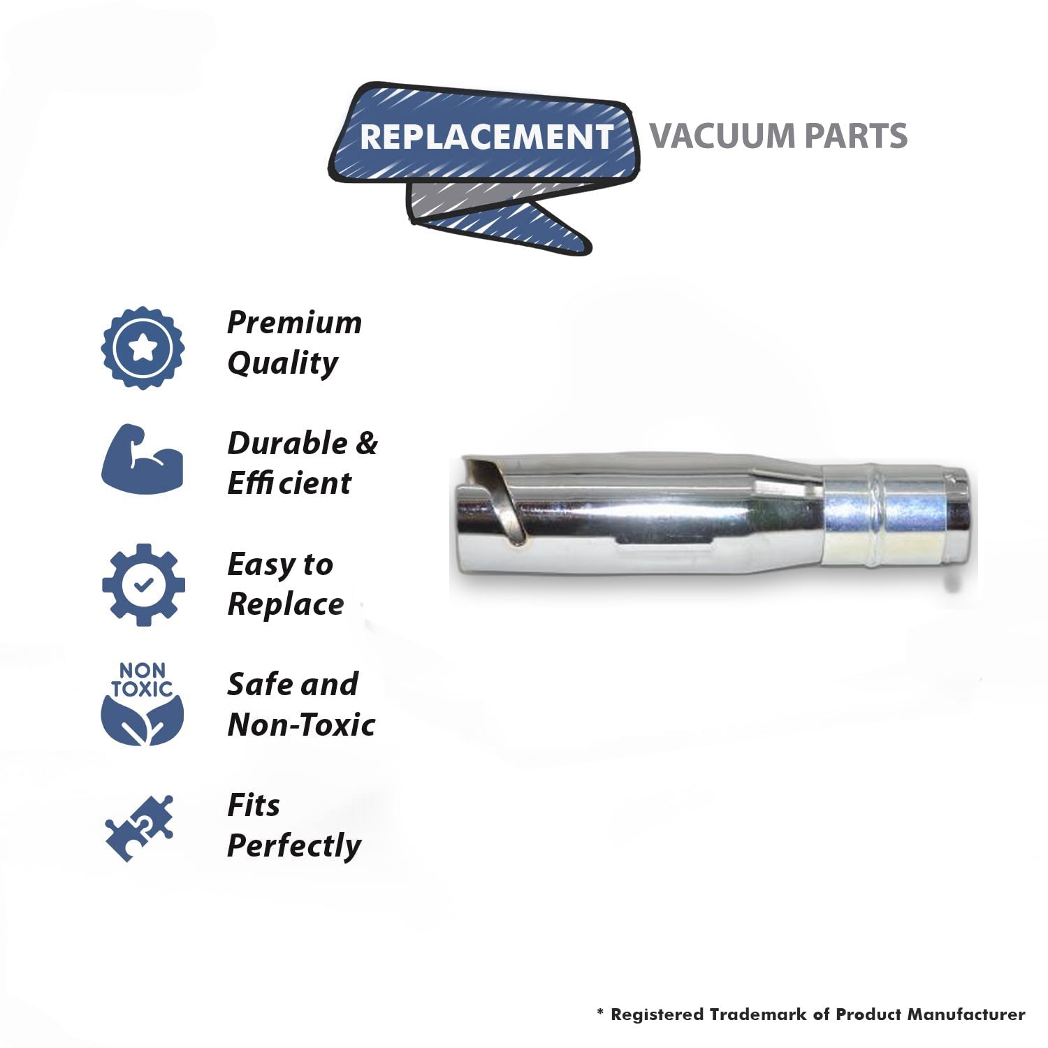 Topvacuumparts Replacement Part For Compact, Tristar Vacuum Cleaner M.E Coupling Replacement # compare to part IN3801