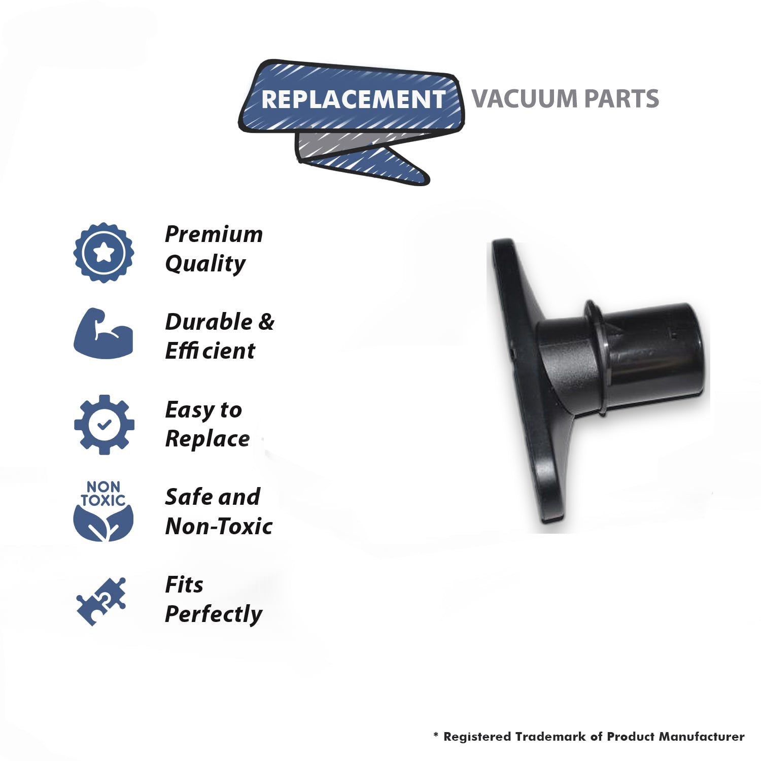 Topvacuumparts Replacement Part For Compact EXL, MG1, MG2 Vacuum Cleaner Upholstery Tool # compare to part 70273