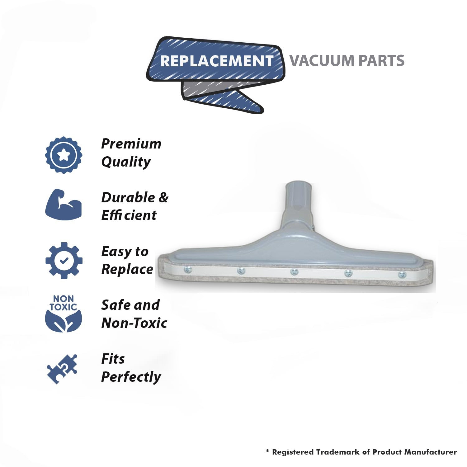 Topvacuumparts Replacement Part For Fit All Vacuum Cleaner 1 1/4