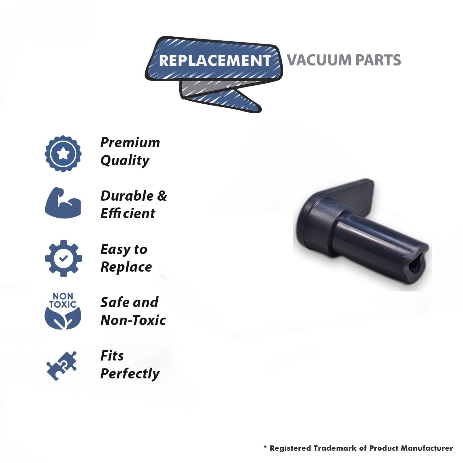 Topvacuumparts Replacement Part For Proteam Vaccum Cleaner 1500XP Cord Wrap # compare to part 104268