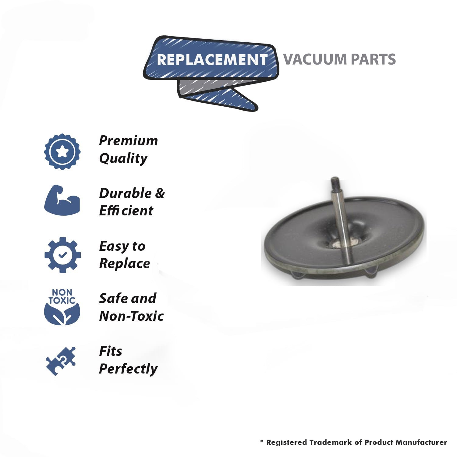 Topvacuumparts Replacement Part For Hoover Vacuum Cleaner Washer Pulsator # compare to part 161047AG