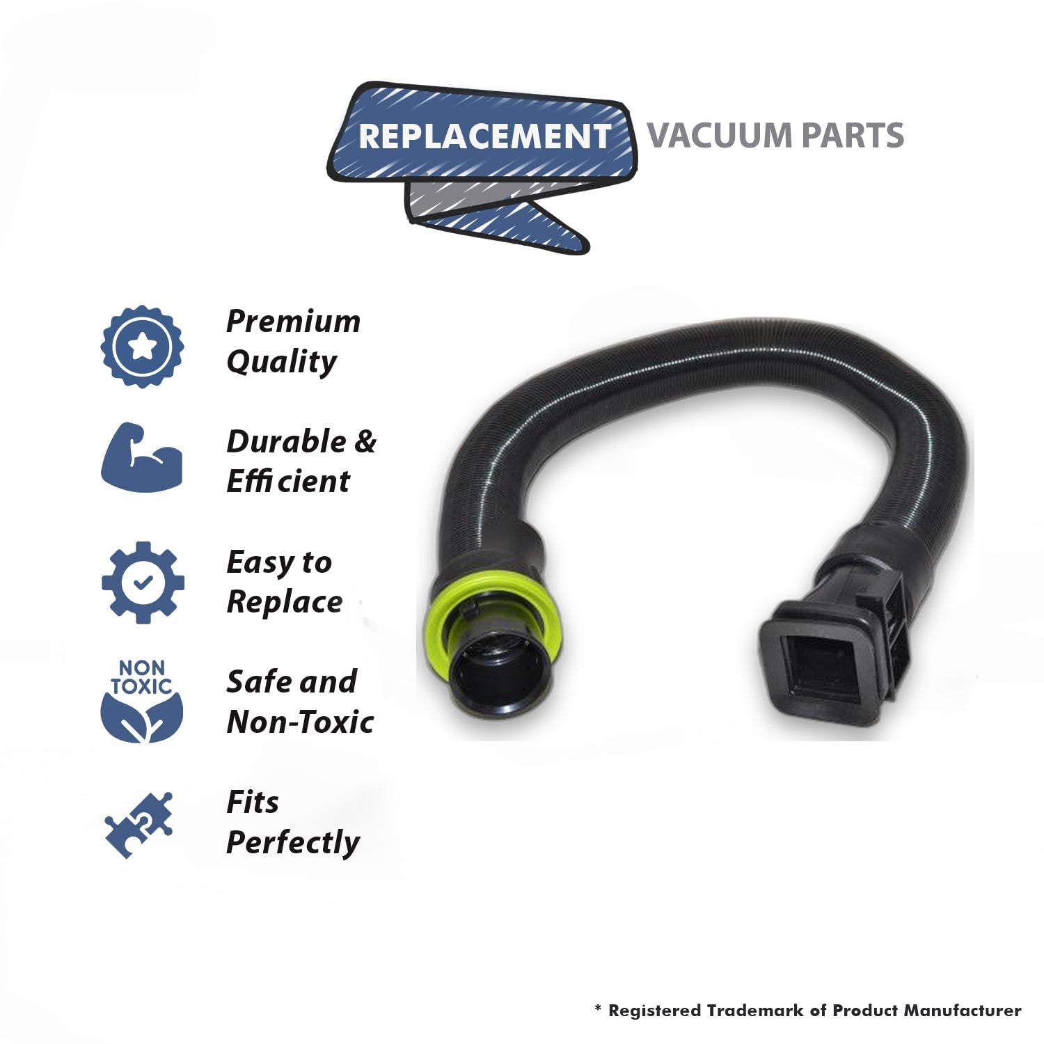 Topvacuumparts Replacement Part For Bissell 2790, 2790W, 27909, 27902 Pet Hair Eraser Vacuum Hose # Compare to Part 1625014